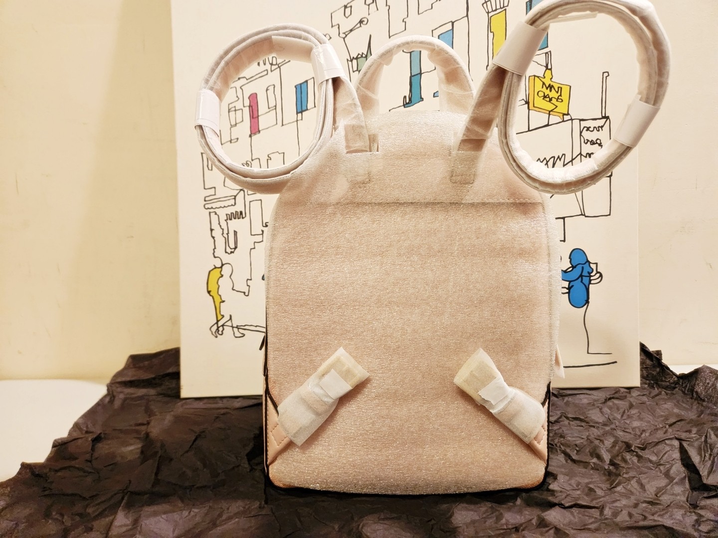 Michael Kors Jaycee Medium Signature Logo Backpack – POWDER BLUSH NWT