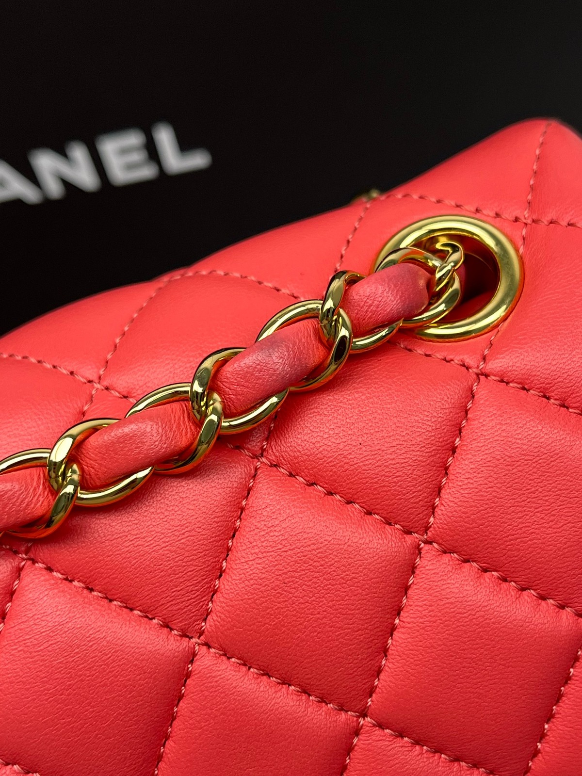 Chanel Salzbourg Classic Normal Coral Pink Lambskin Multiway Backpack Duty Paid