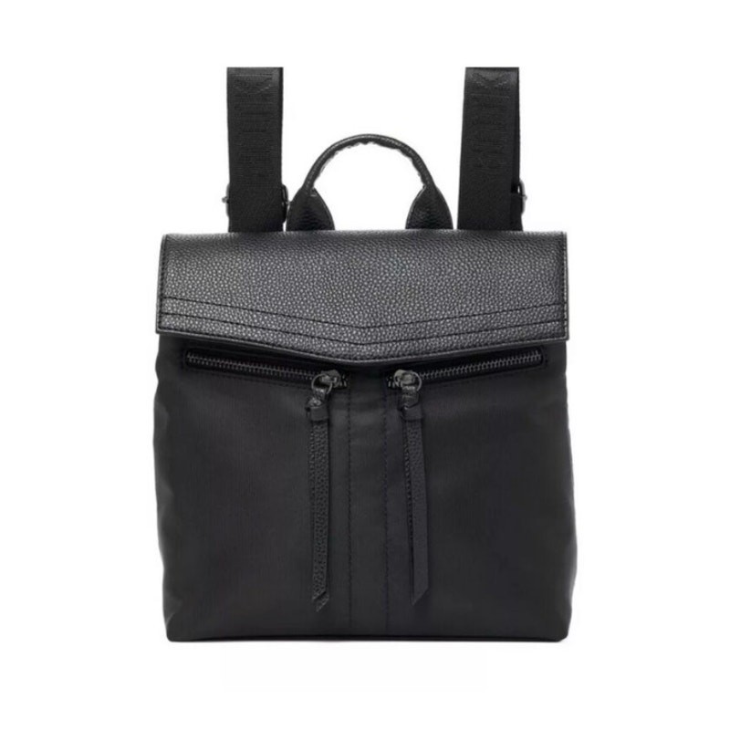 BOTKIER Women’s Trigger Mini Nylon Backpack Black One Size Lightweight NWT