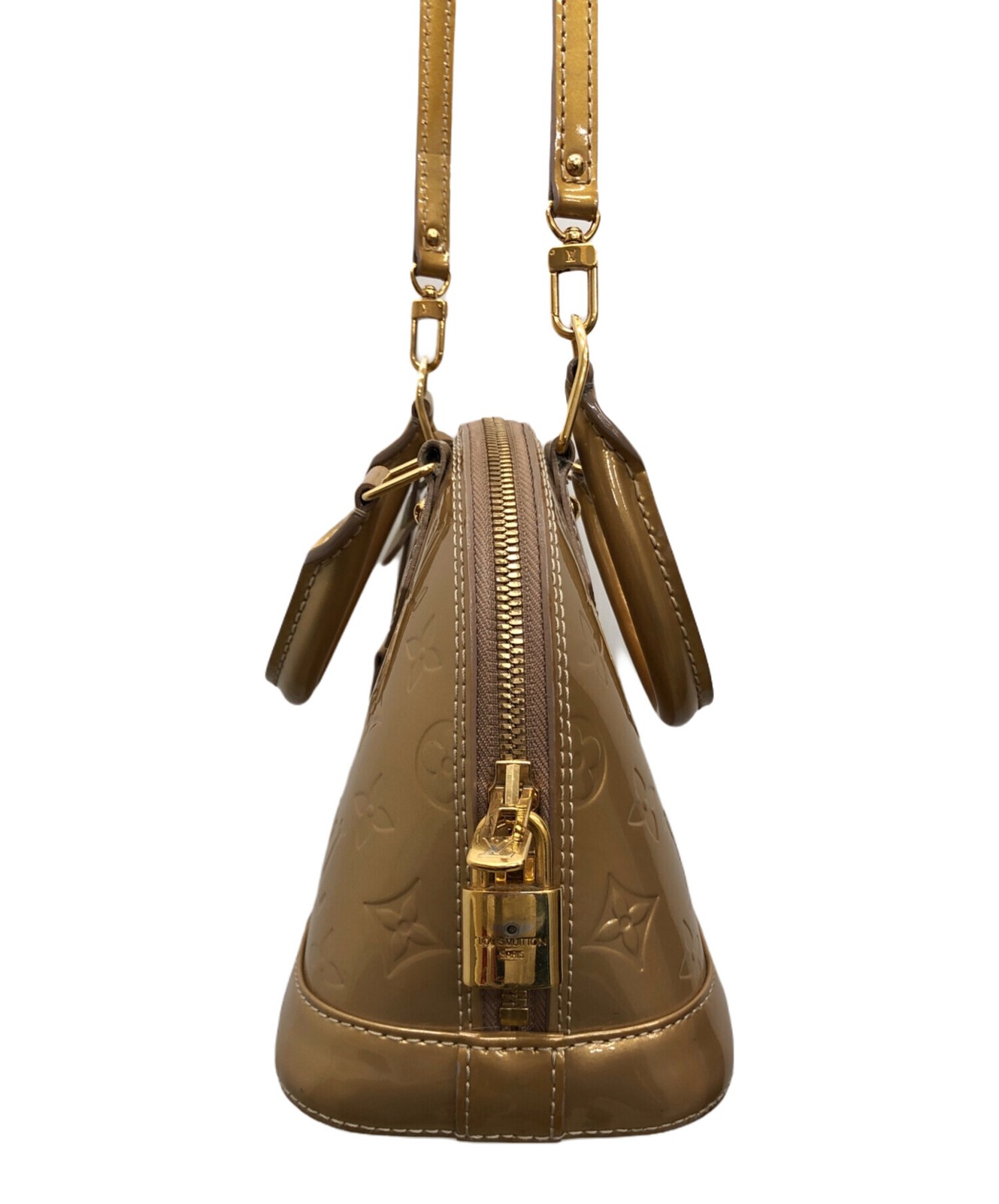 Louis Vuitton 2-Way M91752 Beige Shoulder Bag #TFB2719