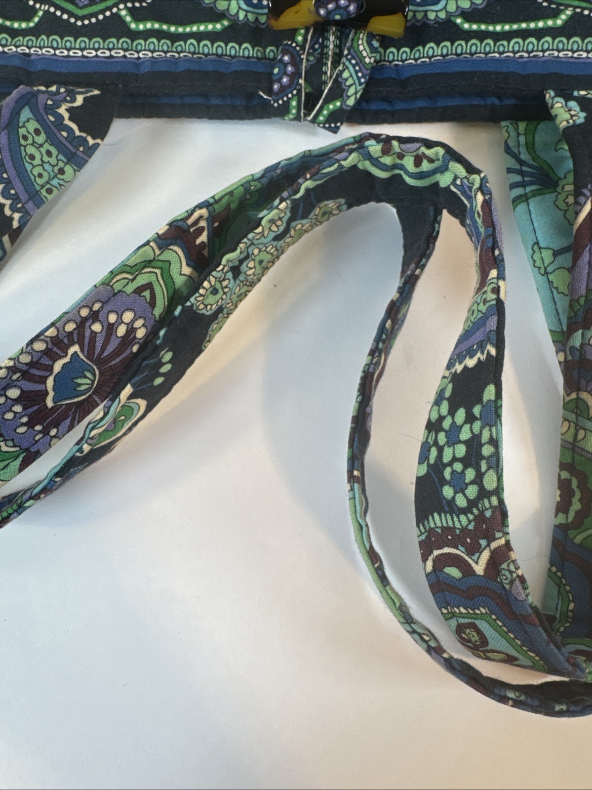 Vera Bradley Blue Rhapsody Retired Tote Bag Inner Pockets with Matching Wallet