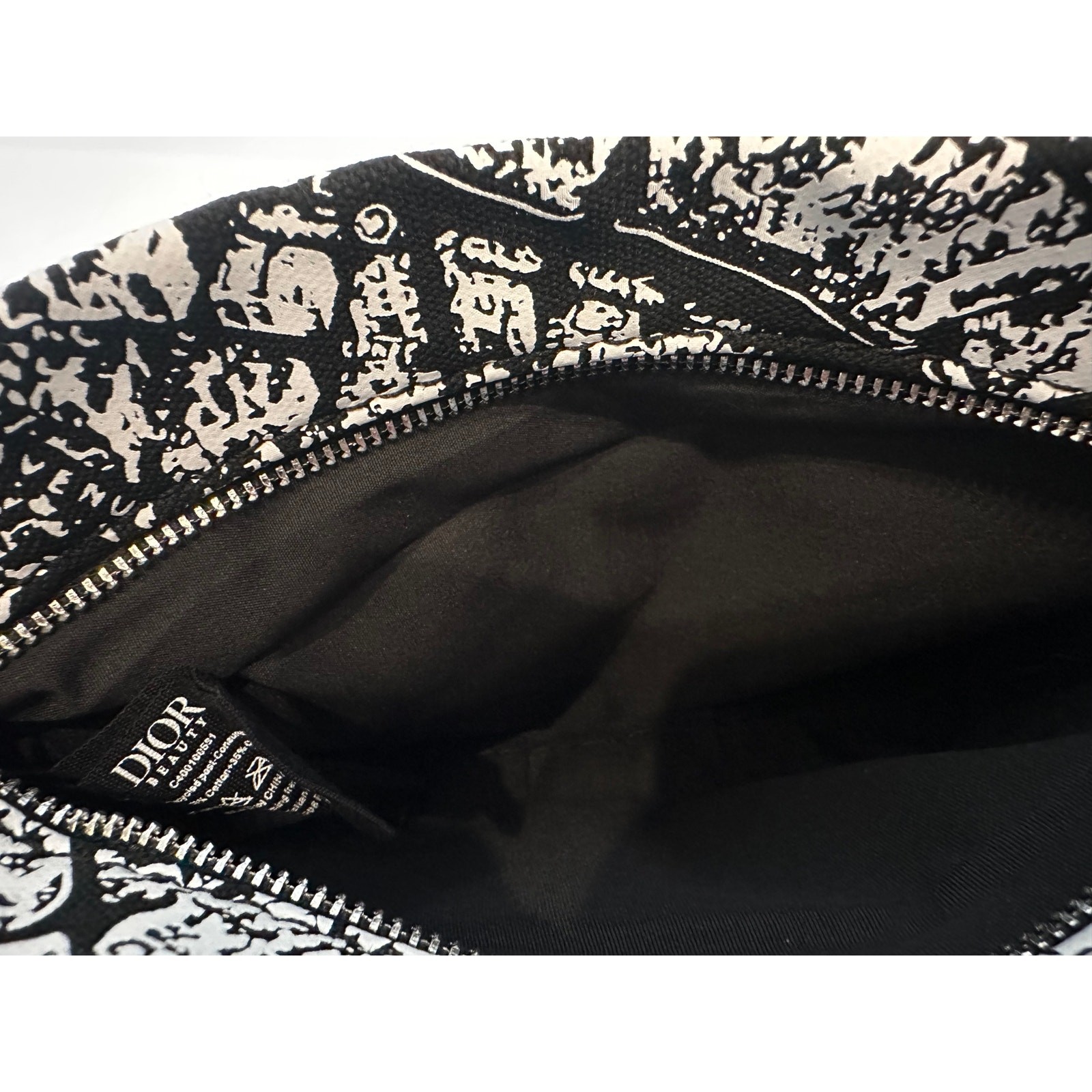 Christian Dior Plan de Paris Make Up Beaute Pouch