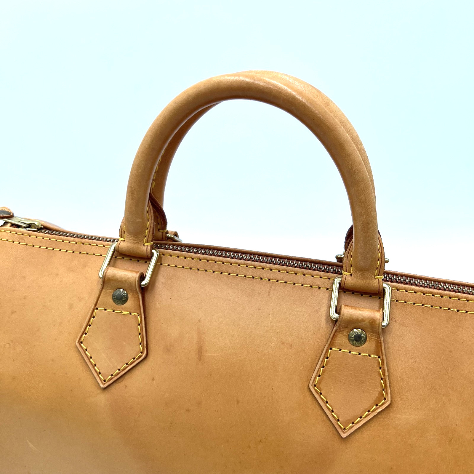LOUIS VUITTON Speedy 30 Nomad Leather 15th Anniversary Handbag M85392 Auth Used