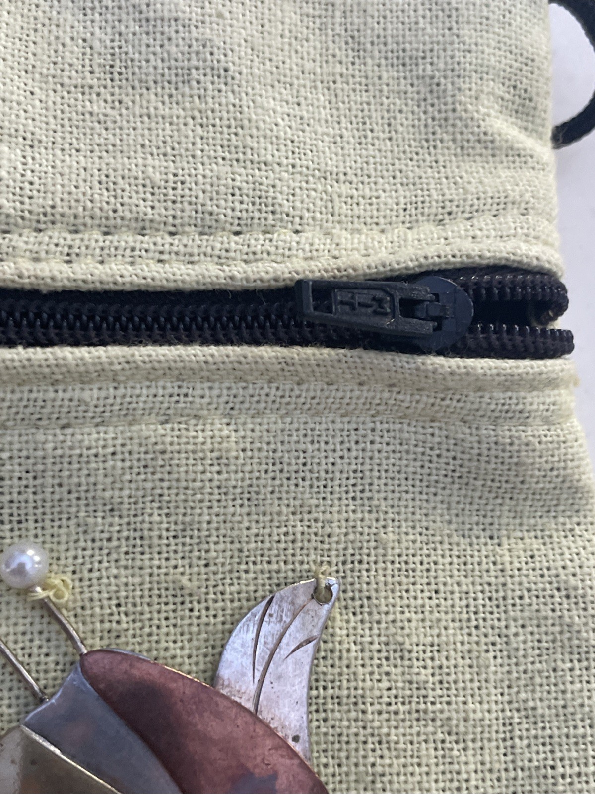 Cotton & Turtle Neck Bag – 100% Cotton. Made In Thailand. 5”T X 3.25” W