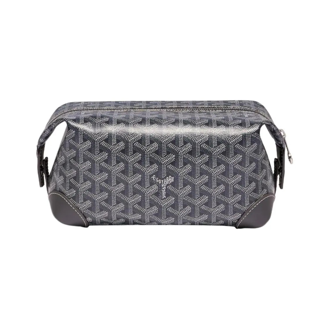 GOYARD Bowling Canvas Handbag Unisex 9.4×4.7×5.1 in