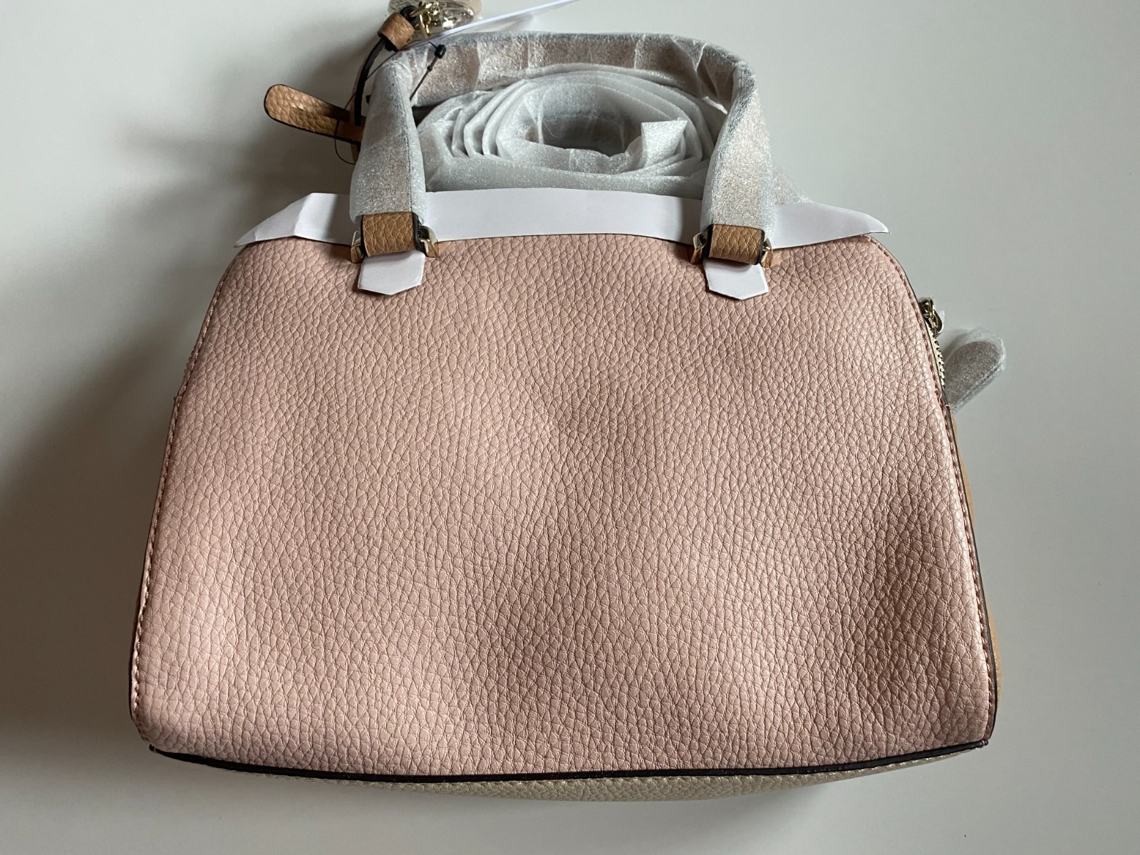 Guess Shoulder Handbag Blush Pink Cream Shawna MSR $115. Original Packaging NWT