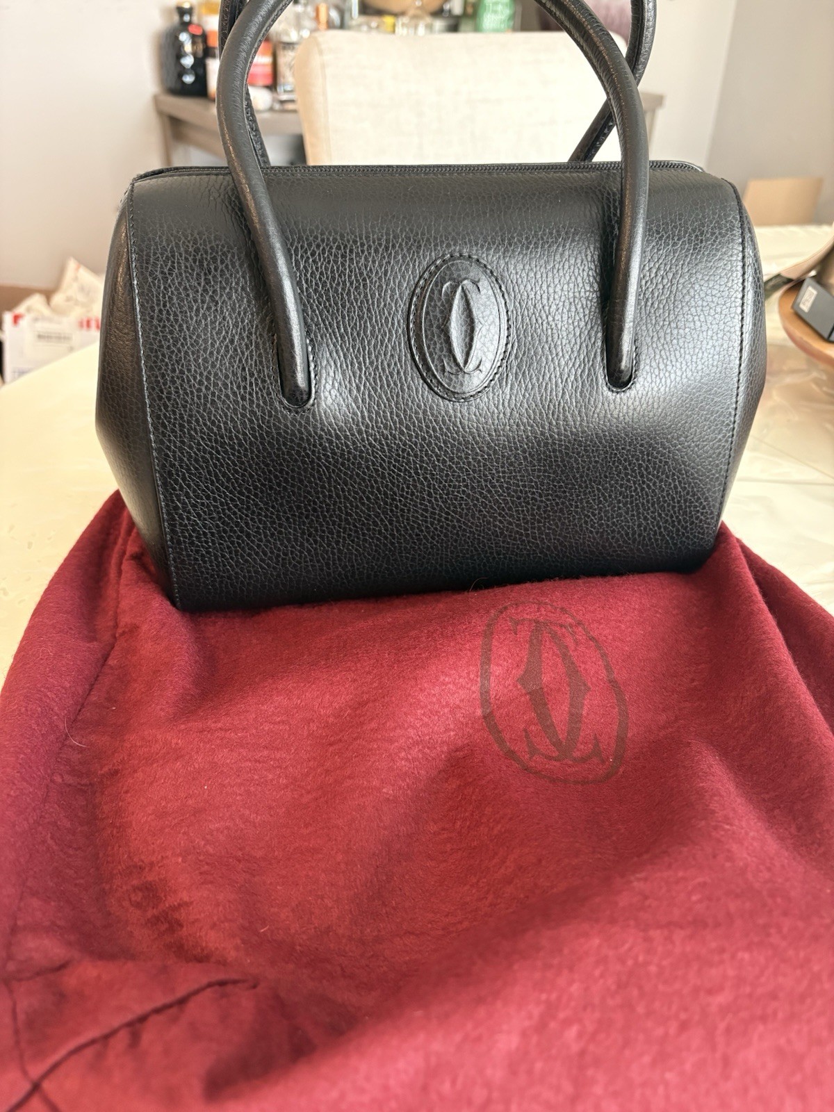 Cartier Must de Cartier mini Boston Bag
