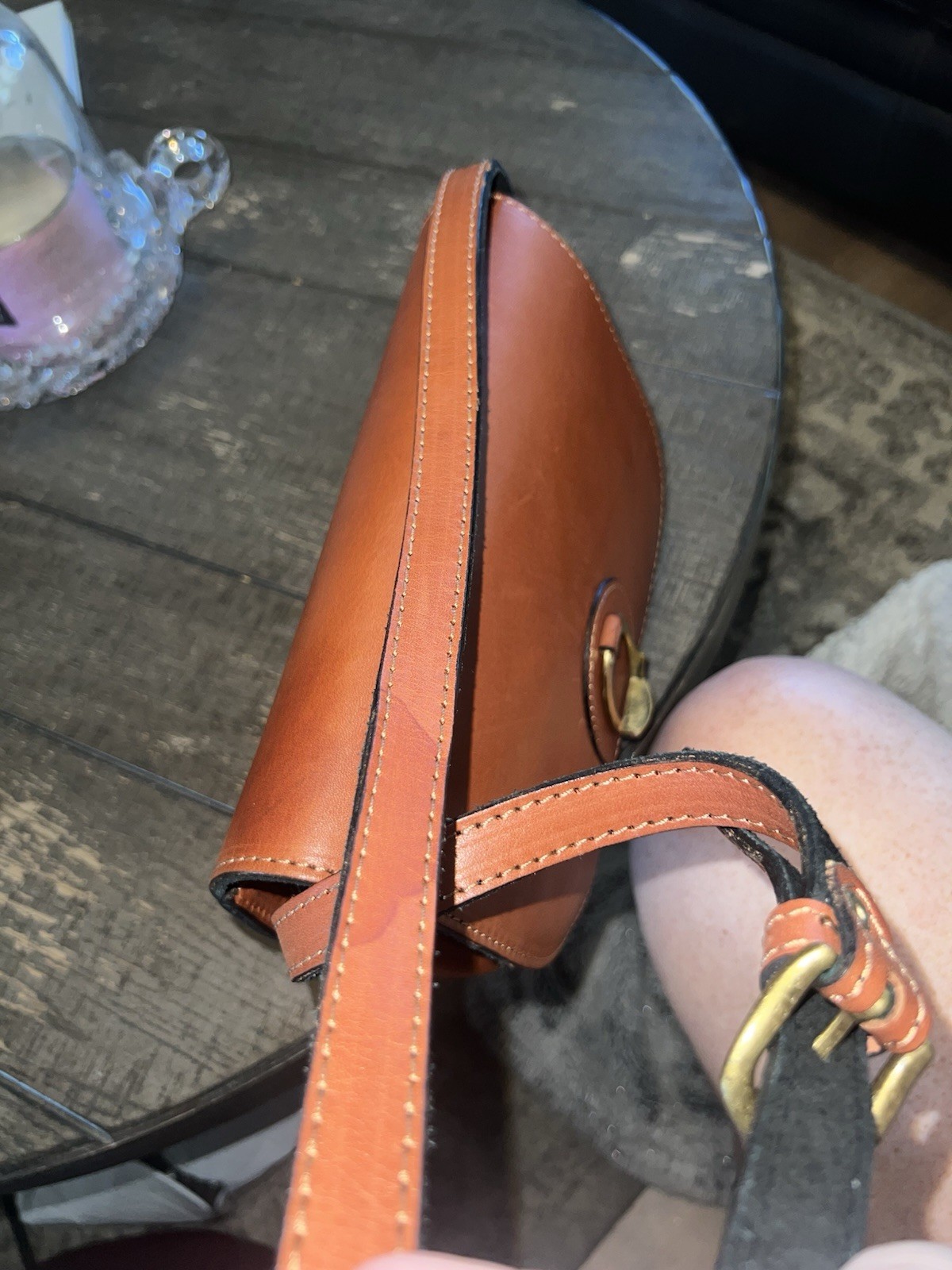 Arandu Saddle Bag Crossbody, Mexico High End brand See last photo and my notes