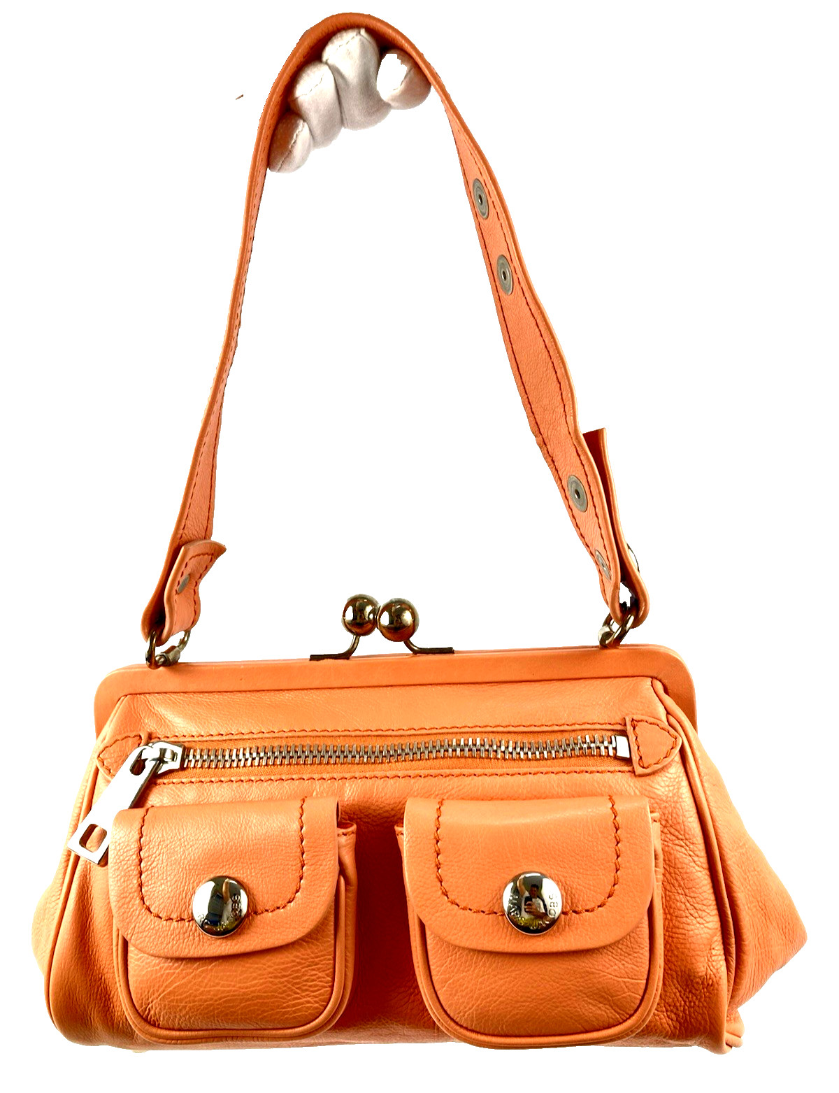 Marc Jacobs Kiss Lock Handbag Vintage Made in Italy
