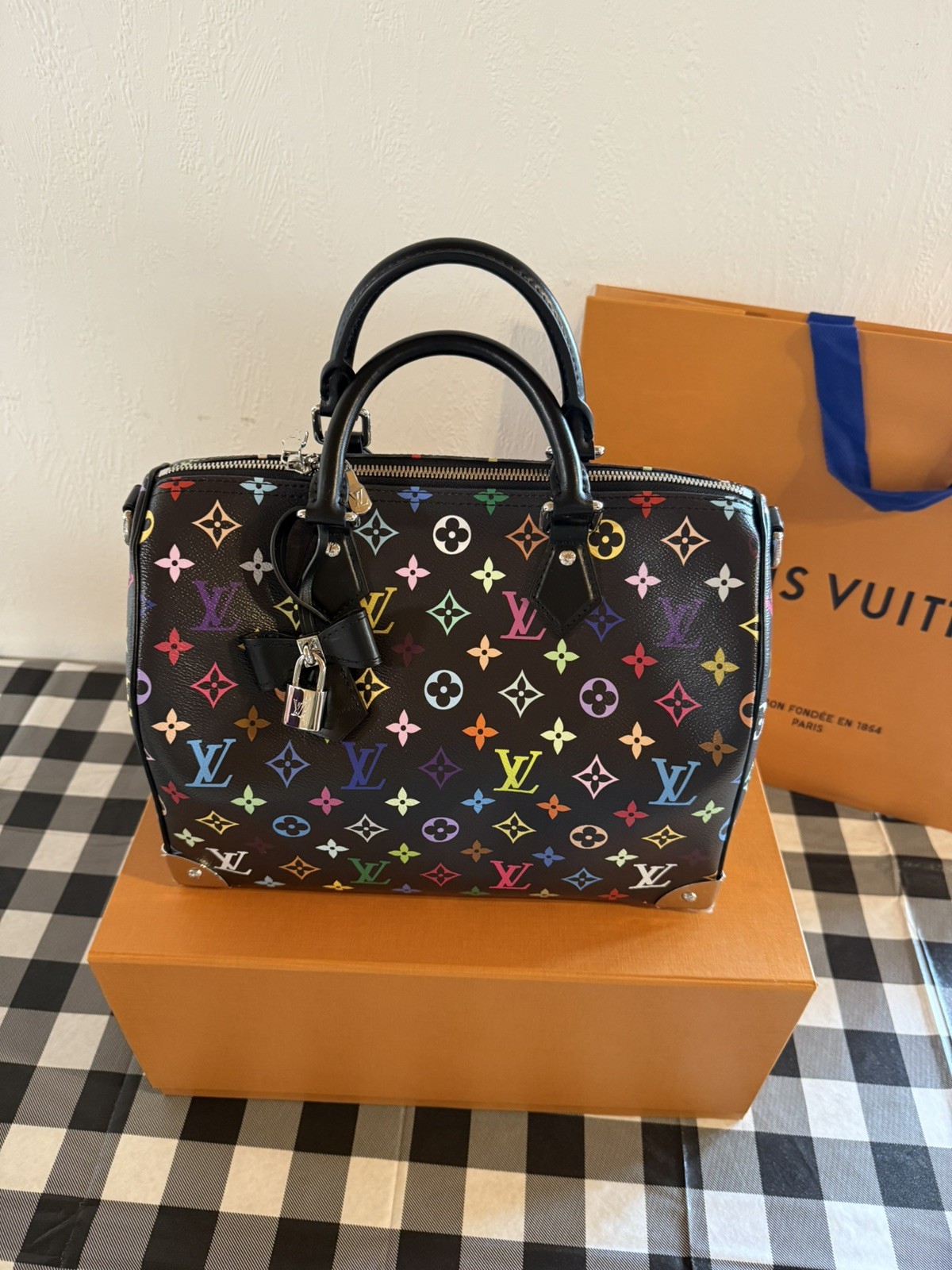 NIB Louis Vuitton NEW LV x TM Speedy Soft 30 M13257 100% Authentic