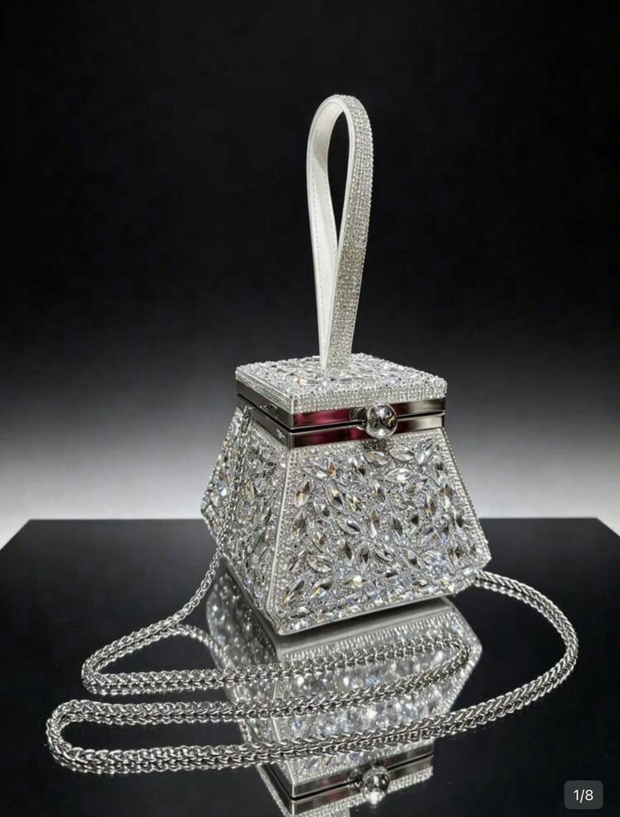Evening Bag Diamond Crystal Rhinestone Handbag