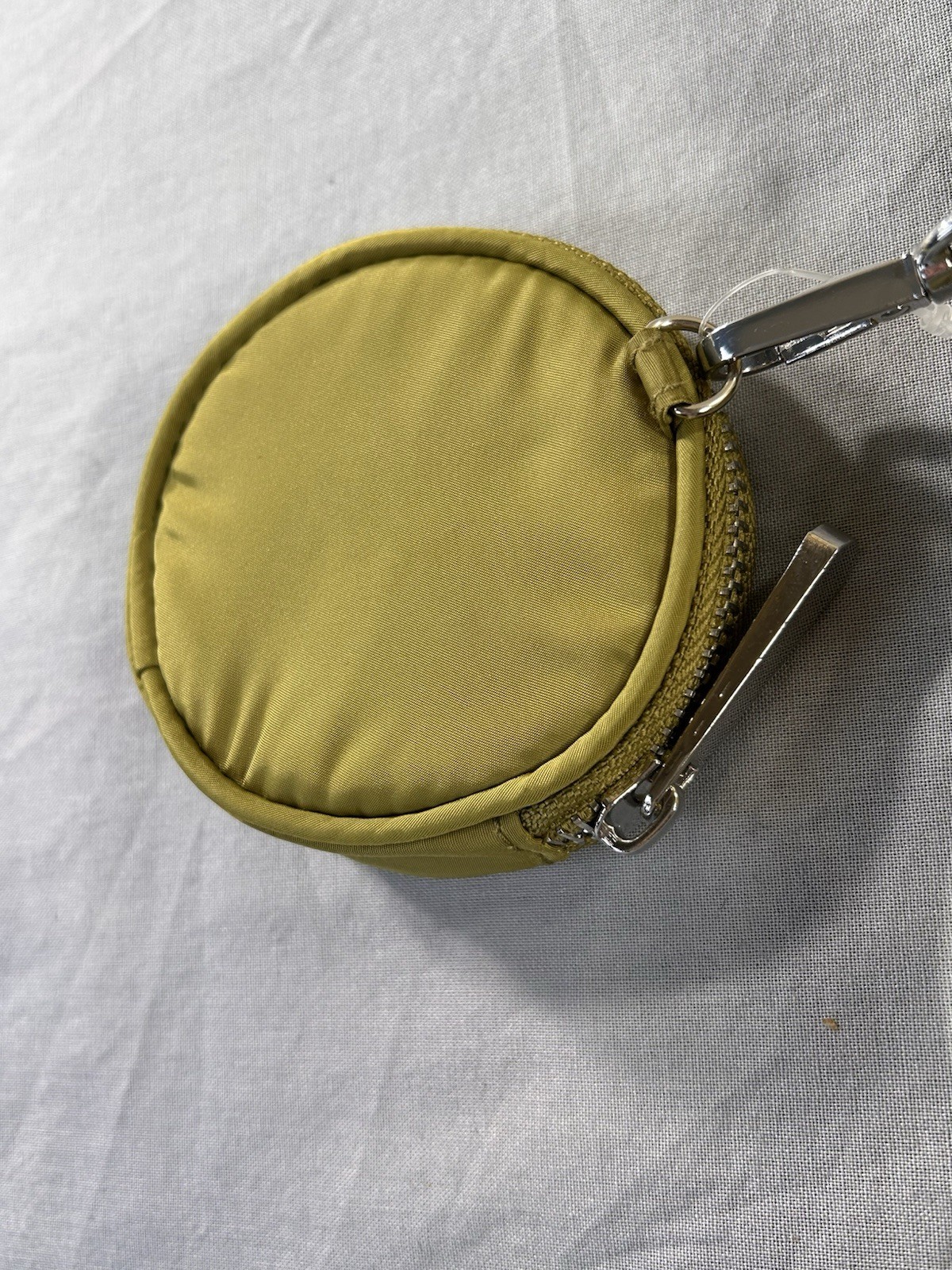 TOPSHOP Faux Buckle Snap Crossbody Bag Green Added Patch Squirt 11”x7.75”x4”