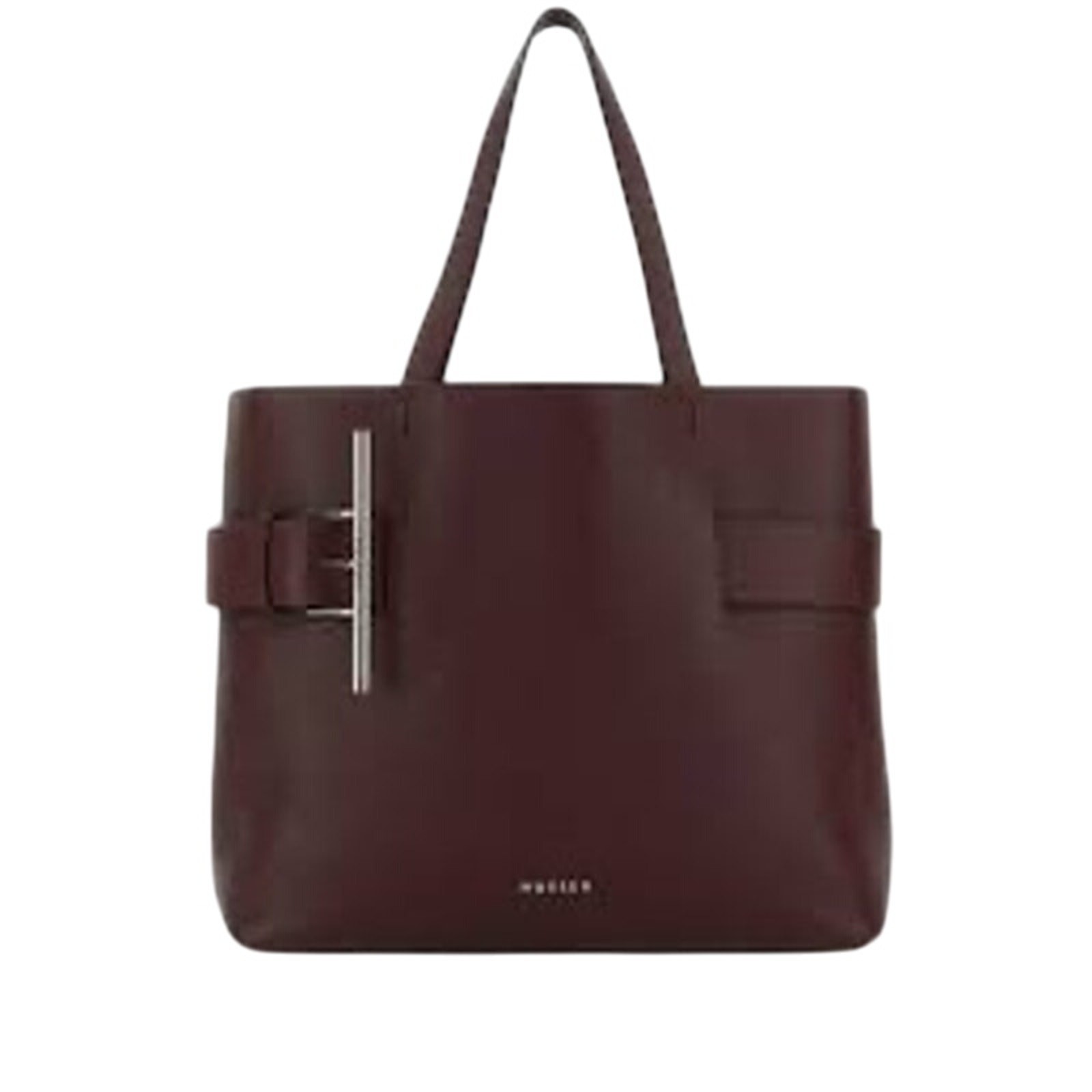 Alexander McQueen NWT T-Bar Sling Leather Tote in Cranberry