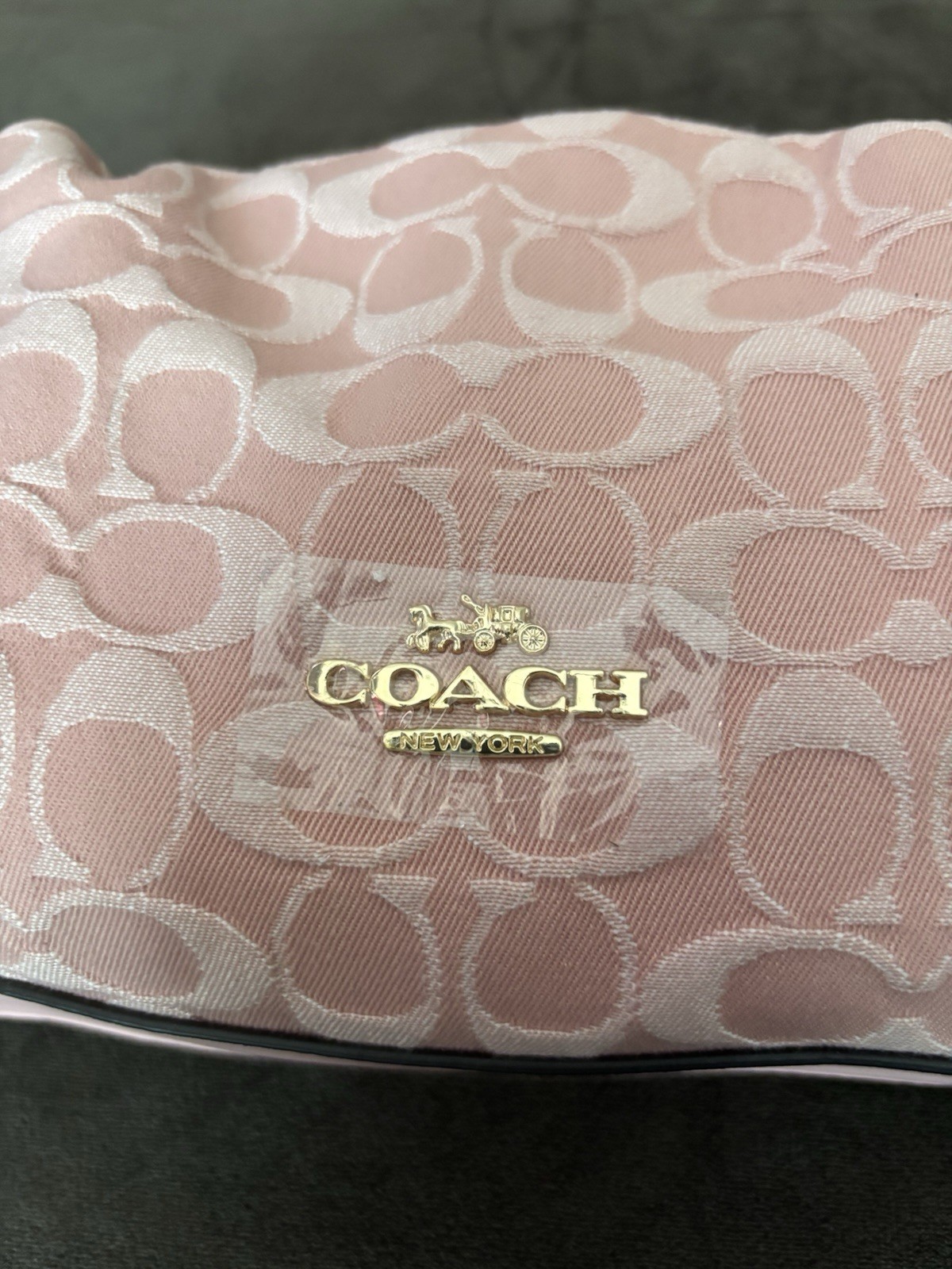 Pink Denim Faye Bag