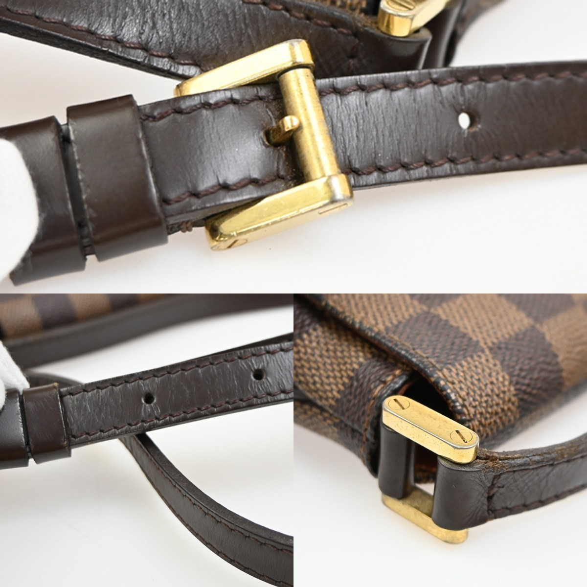 Louis Vuitton Musette Salsa Long Shoulder Handbag Damier Ebene N51300 34SA053