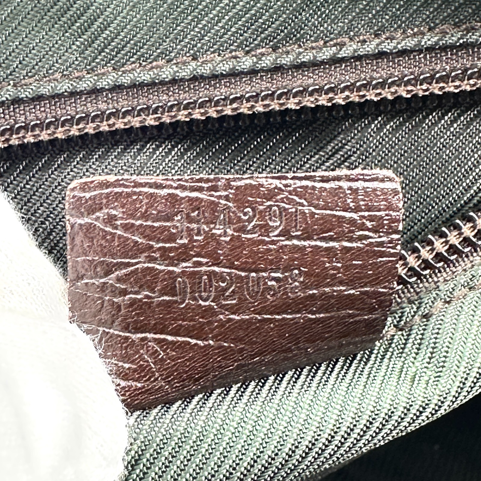 GUCCI PVC Leather Crossbody Shoulder Bag