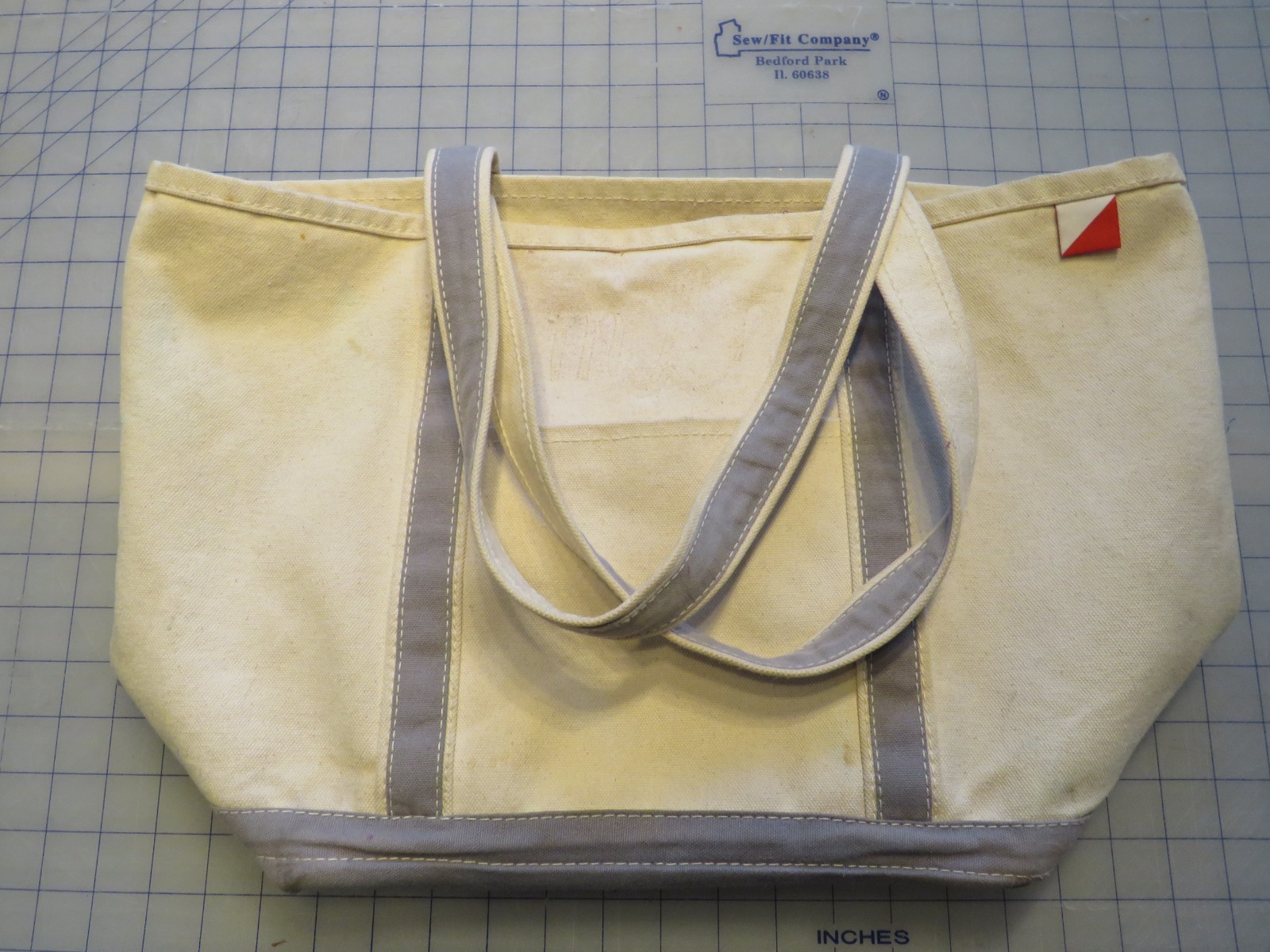 ShoreBags Tote Bag, 19 by 12 inches, Multi-pockets