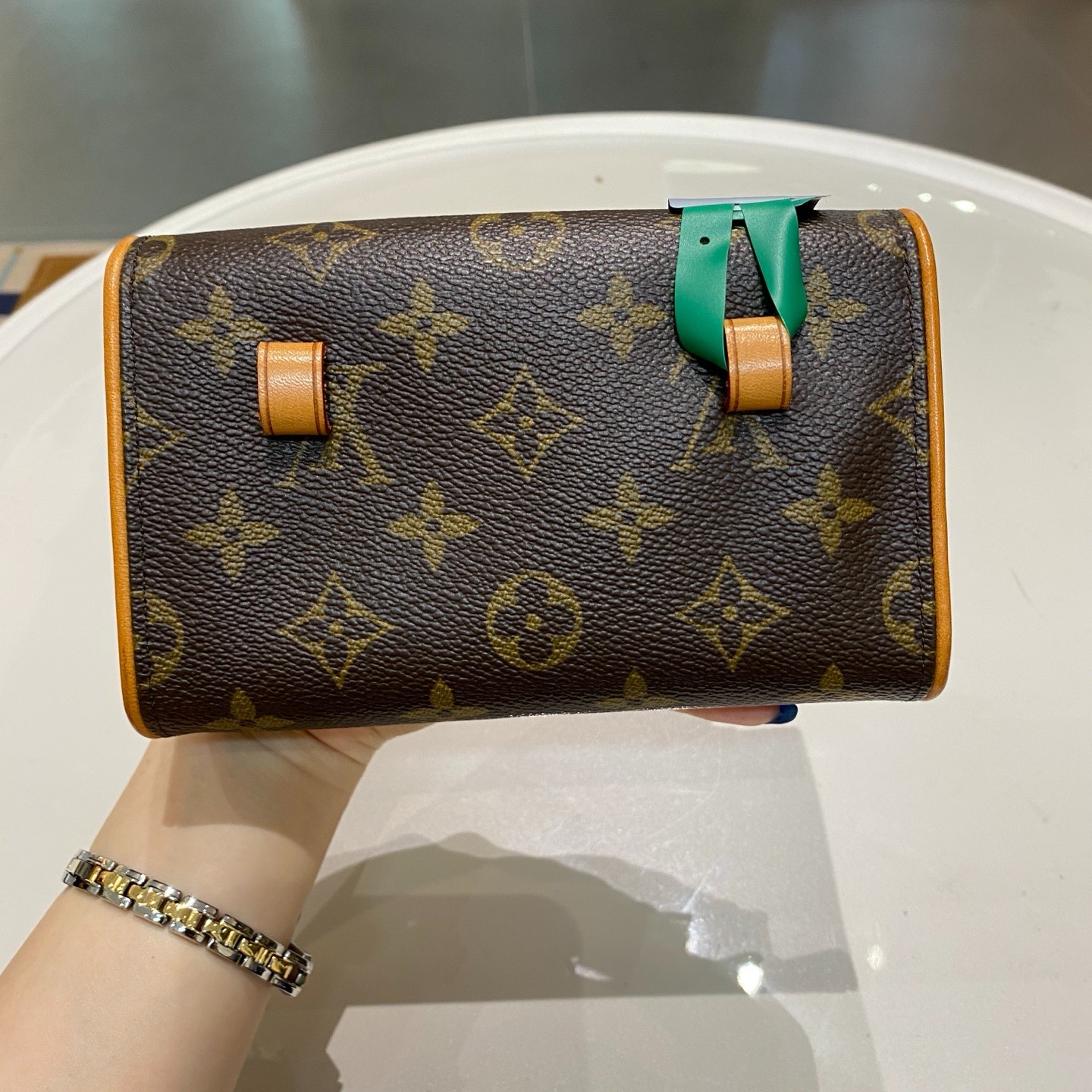 Preloved Louis Vuitton Pochette Florentine Monogram Canvas Waist Belt Bag