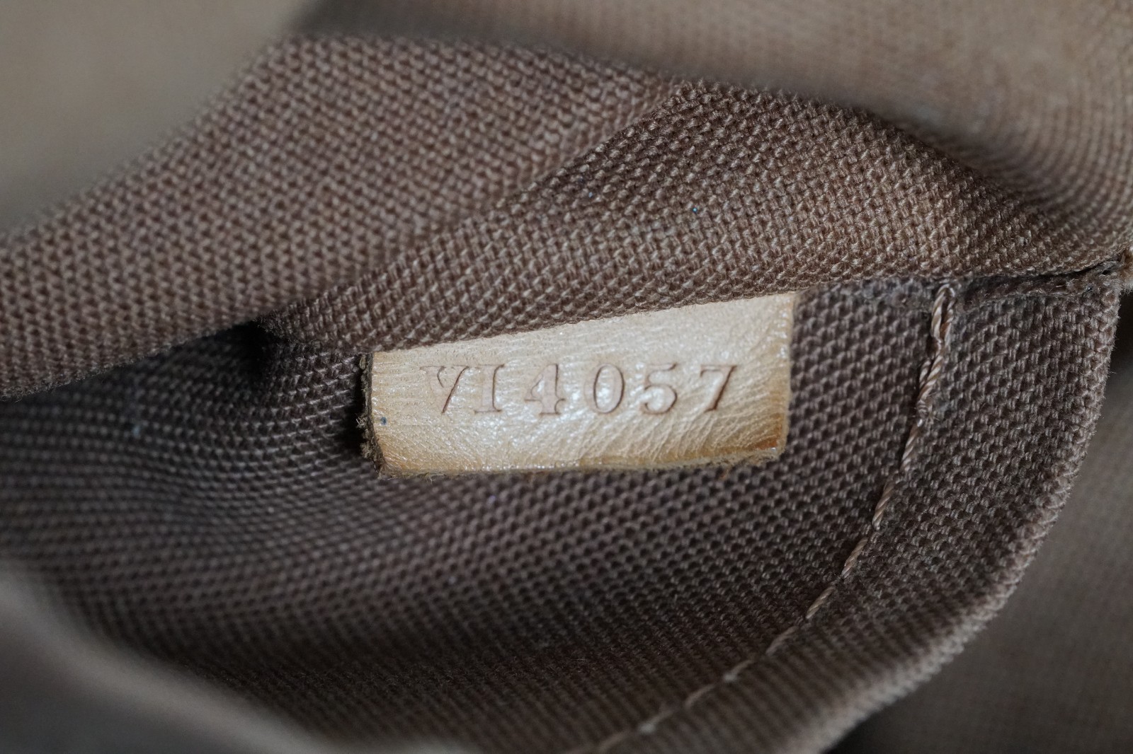 [AB Good] Louis Vuitton Monogram Tivoli PM Handbag M40143 Brown Vintage Canvas