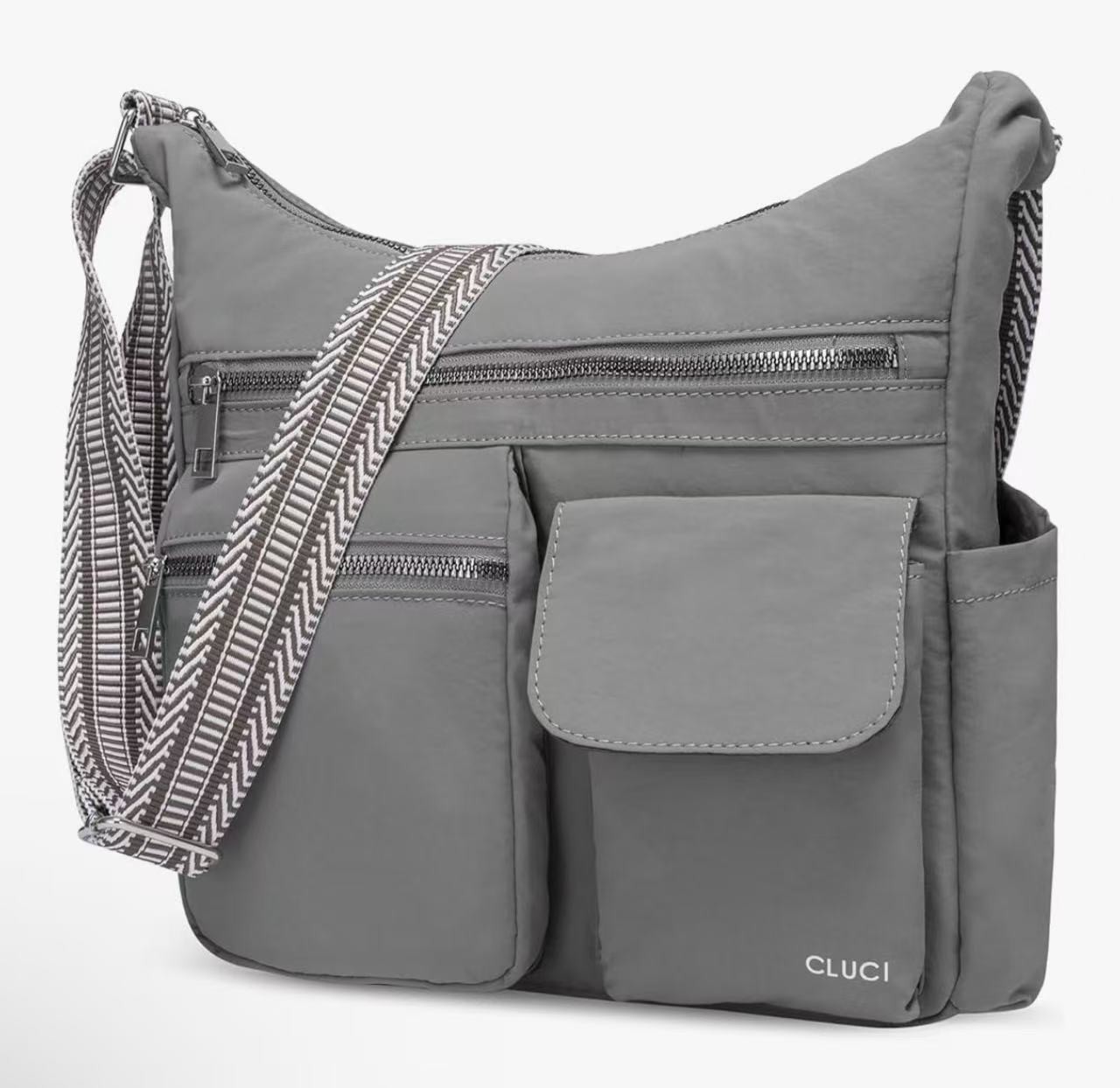 CLUCI Travel Purses for Women, Waterproof Nylon Crossbody Bags for Woman Trendy,