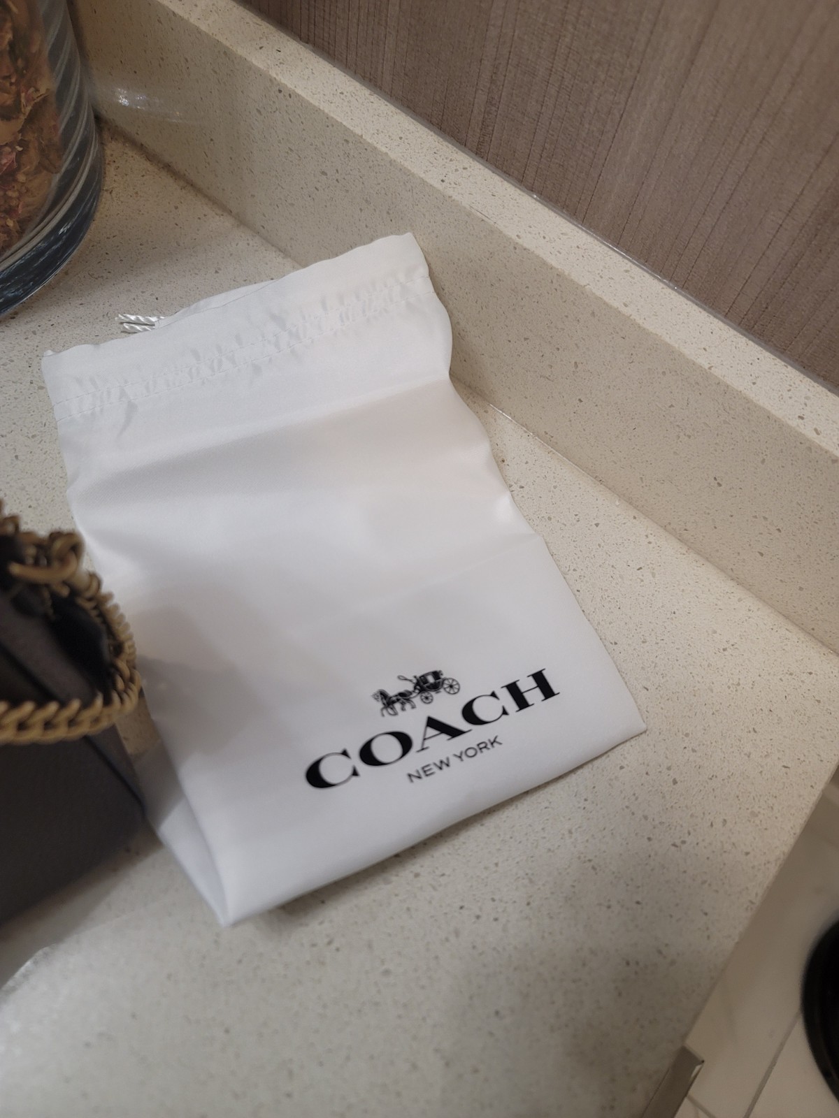 Coach Mila Crossbody Leather Maple Brass Hardware Removable Pouch NWT New