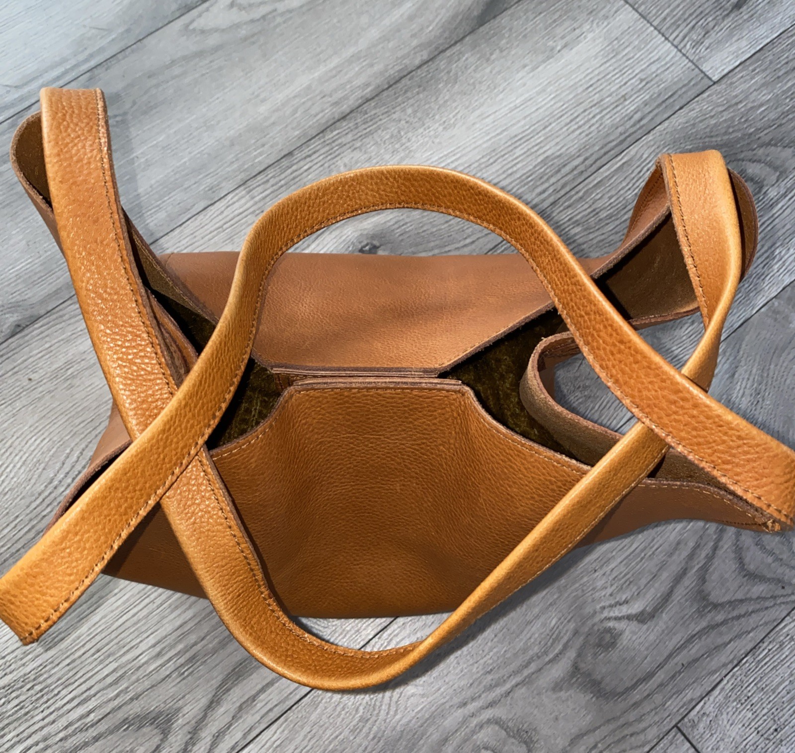 Madewell The Sydney Crossbody Bag Burnished Caramel