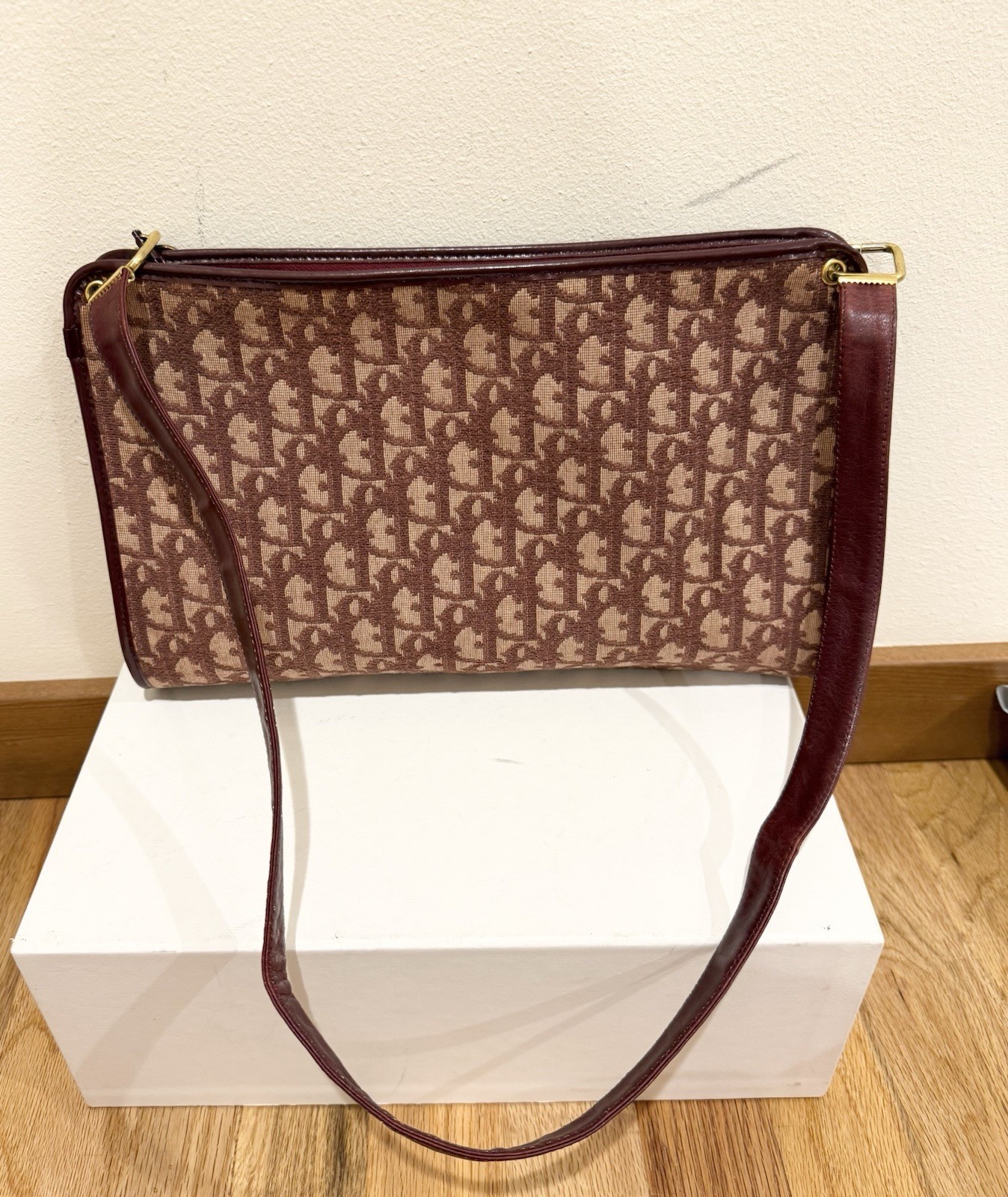 vintage Christian Dior Diorissimo shoulder bag 60s-70s