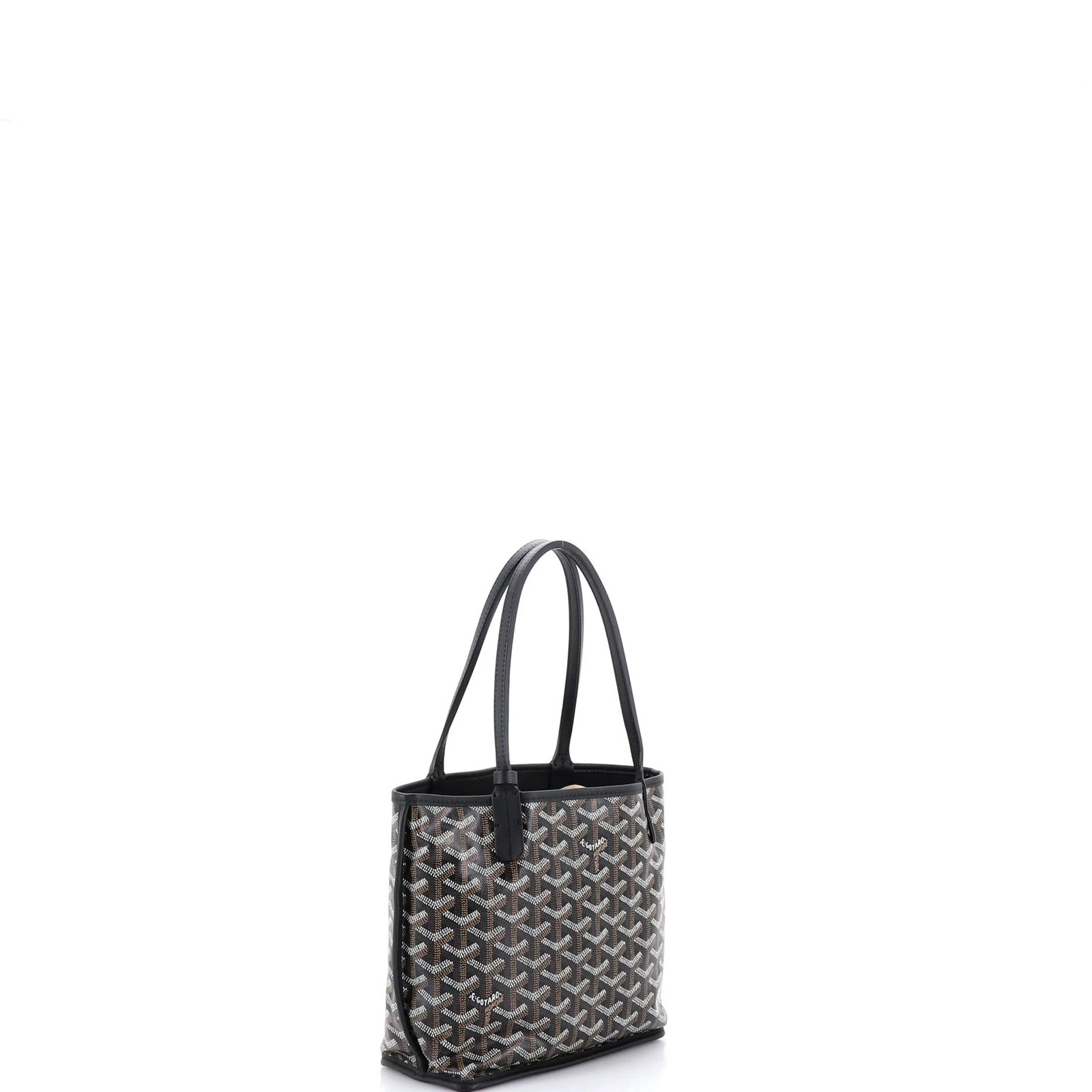Goyard Anjou Reversible Tote Coated Canvas Mini