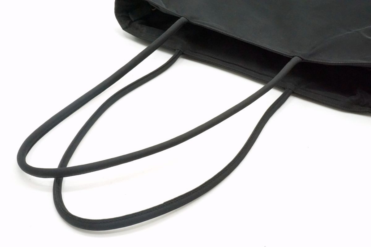PRADA Shoulder Bag Tote Triangular Logo Plate A4 Tessuto Nylon Black 6284h