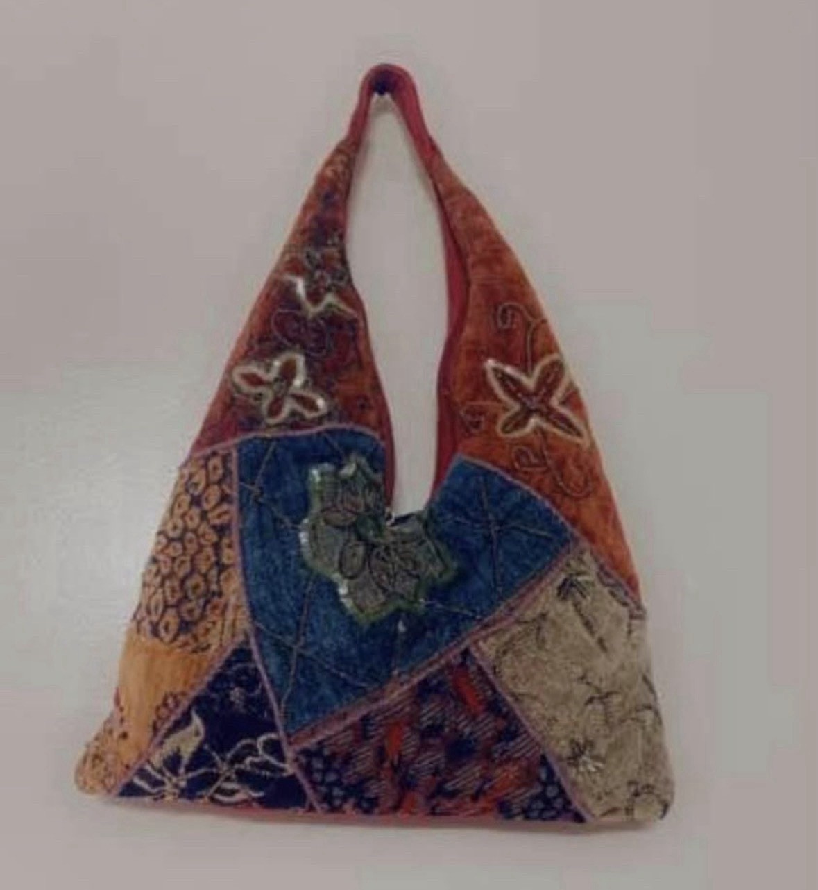World Market India Multi-Color Bag
