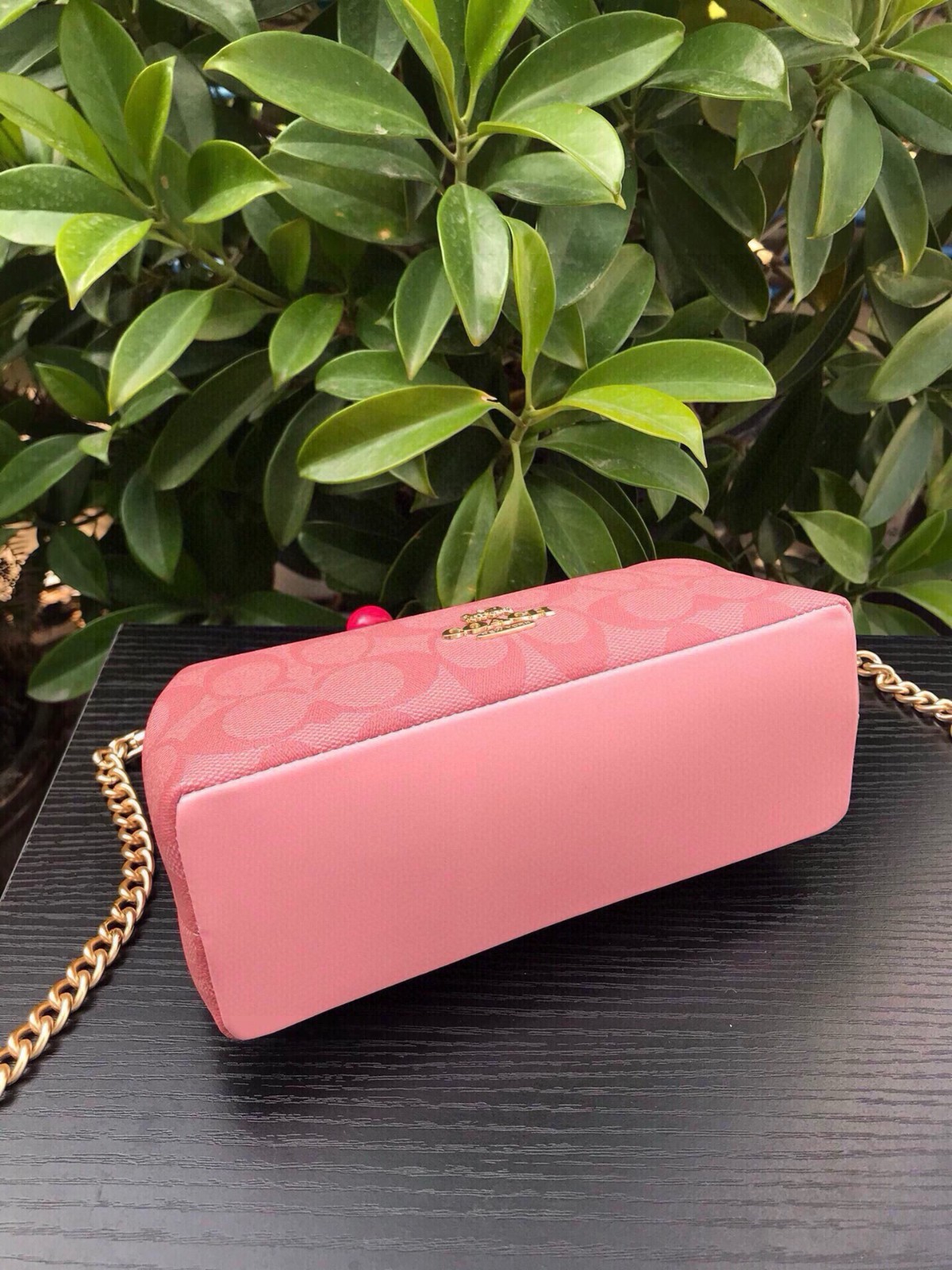 COACH Shoulder bag C1452 H 5.51 in × W 7.87 in × D 3.15 in Pink