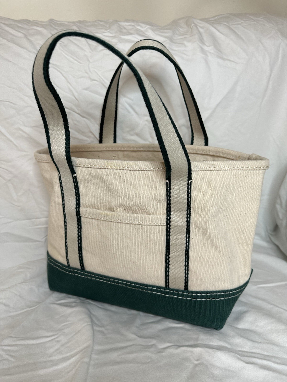 J Crew Small Montauk Tote AV809 Green