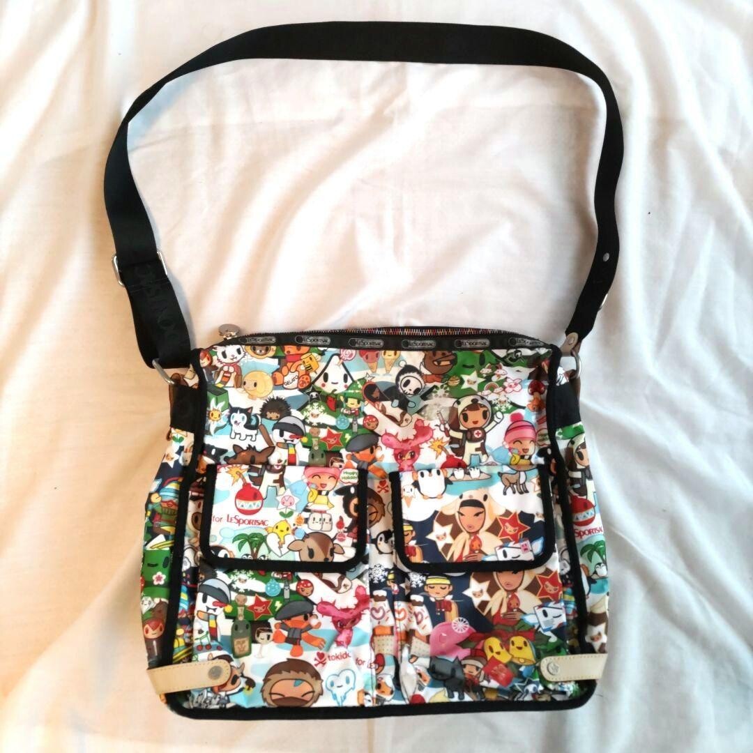 LESPORTSAC Shoulder Bag tokidoki Character Print Authentic From Japan