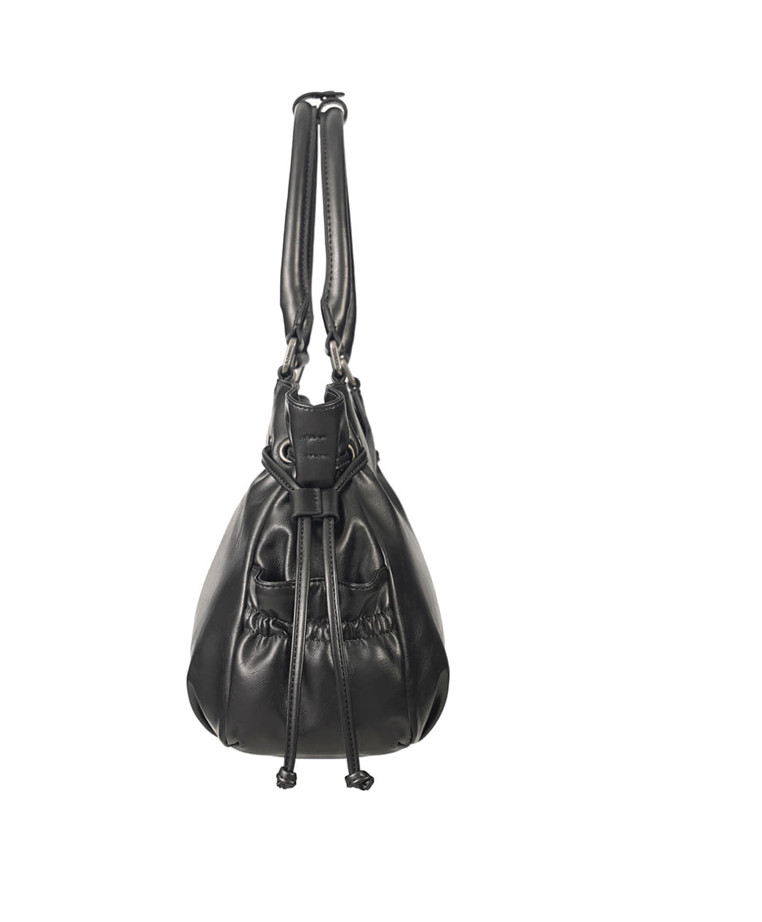 STAND OIL Mini Breezy Bag Metallic Gray Women’s Shoulder Bag – Express