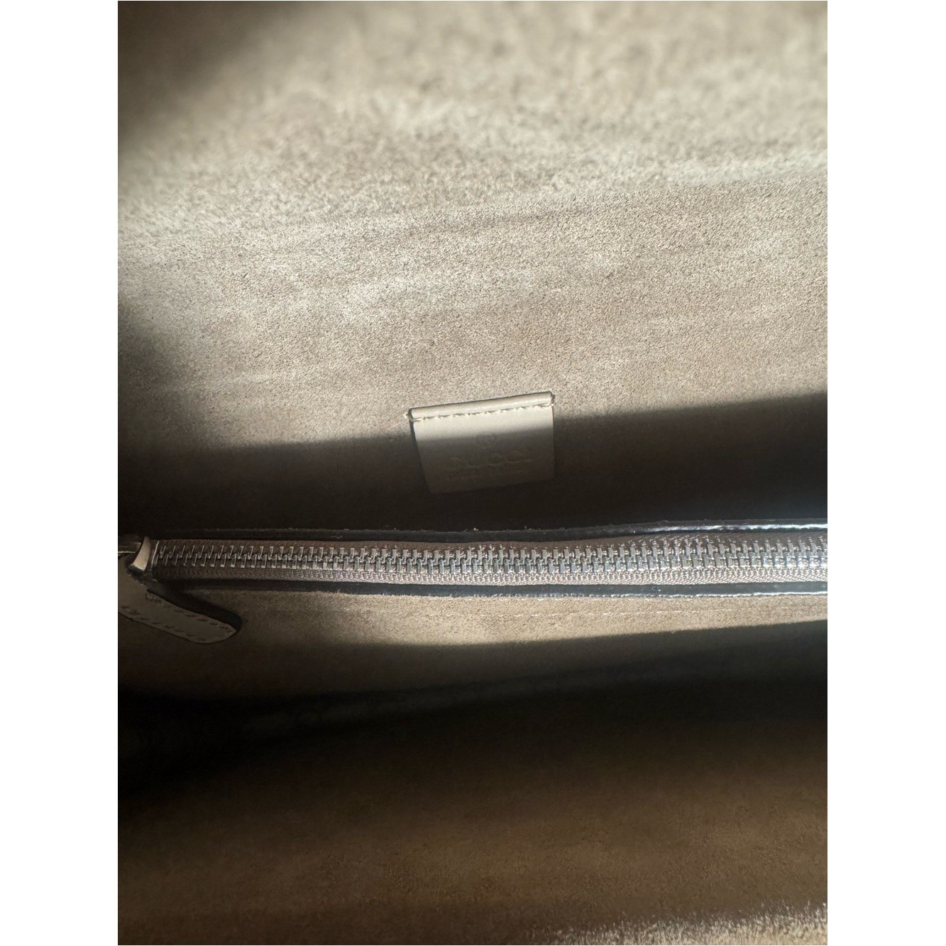 GUCCI Dionysus Medium GG Supreme Monogram Shoulder Bag Beige