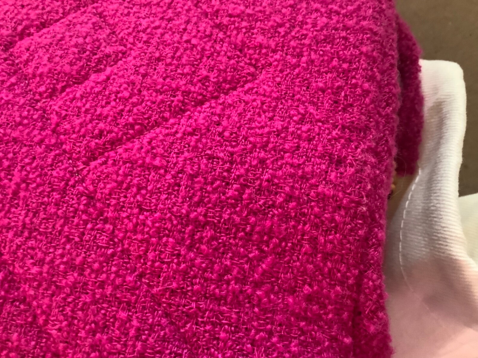 SALE ! RARE VINTAGE CHANEL PINK TWEED EMILY IN PARIS BAG