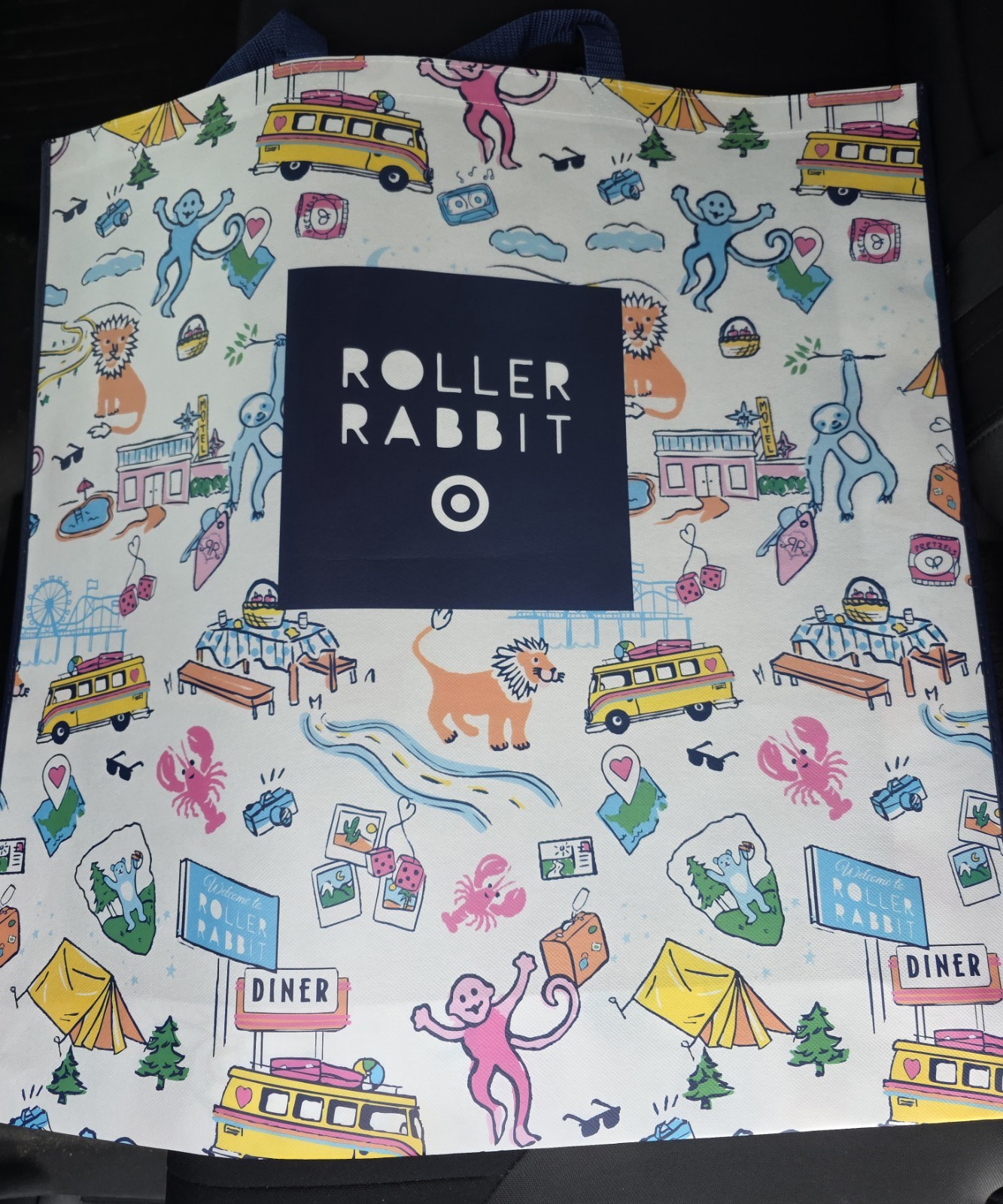 Roller Rabbit x Target Exclusive Shopping Bag IN HAND 3/7/2026