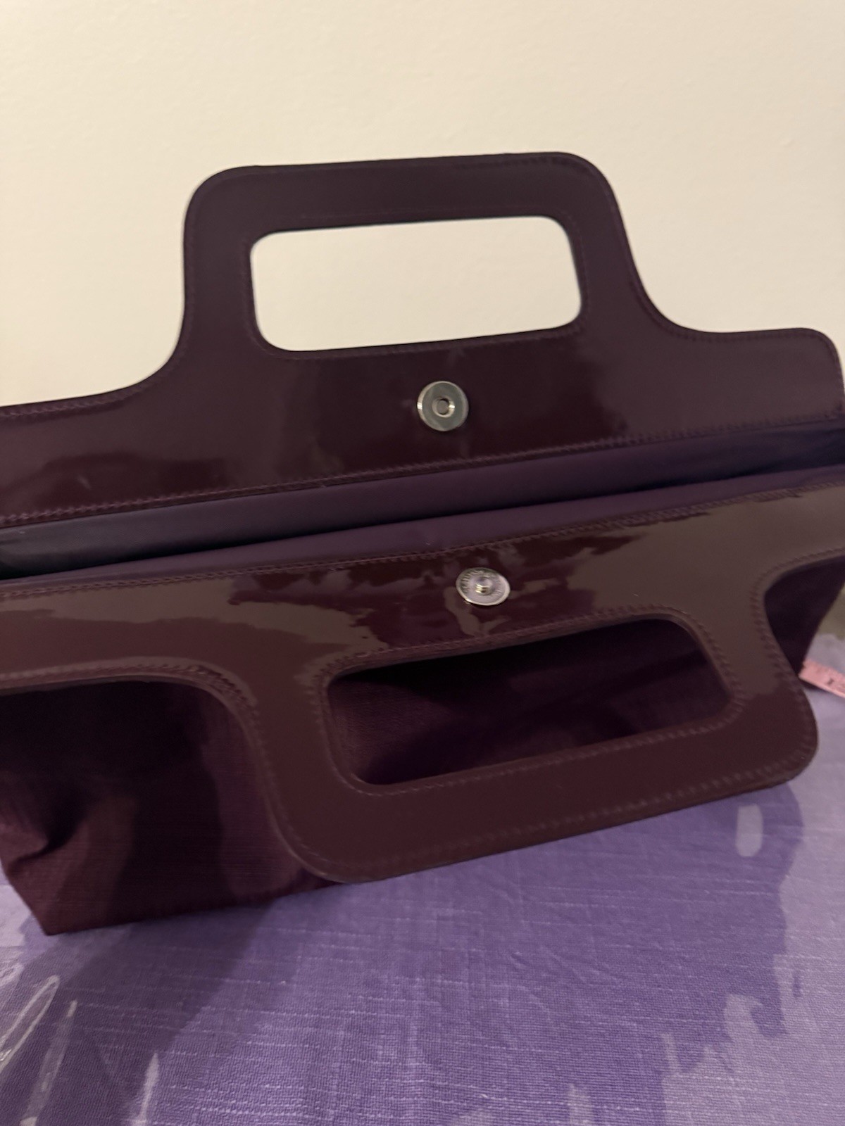 Estee Lauder Deep Purple Large Tote Weekender Overnight Travel Bag