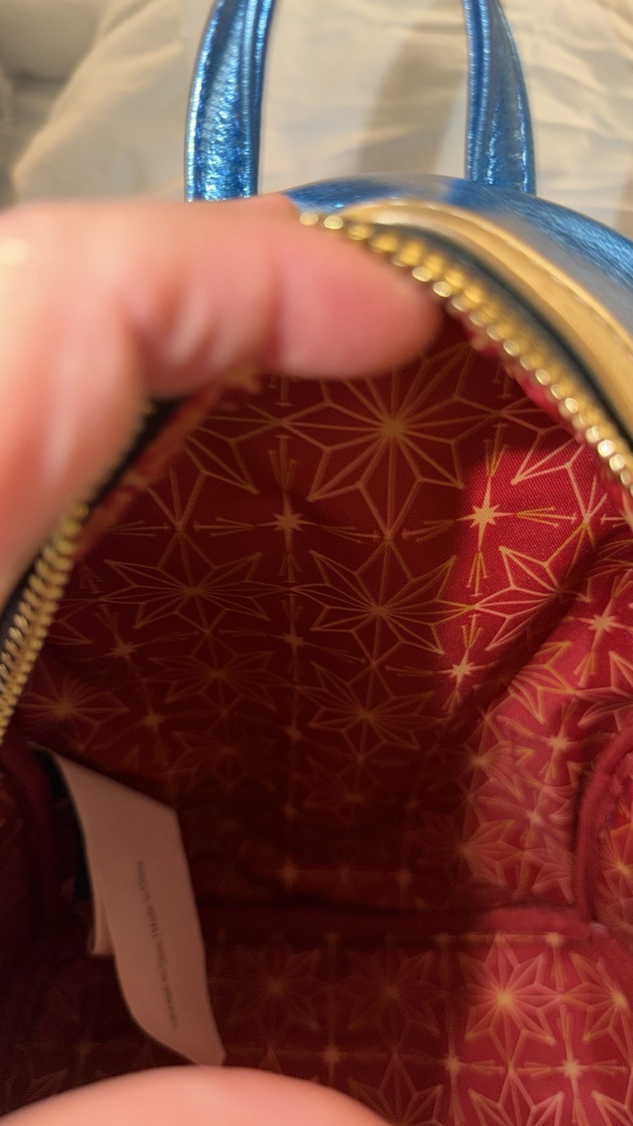 Disney Parks Marvel Loungefly Wonder woman Mini Backpack & Matching Wallet BNWOT