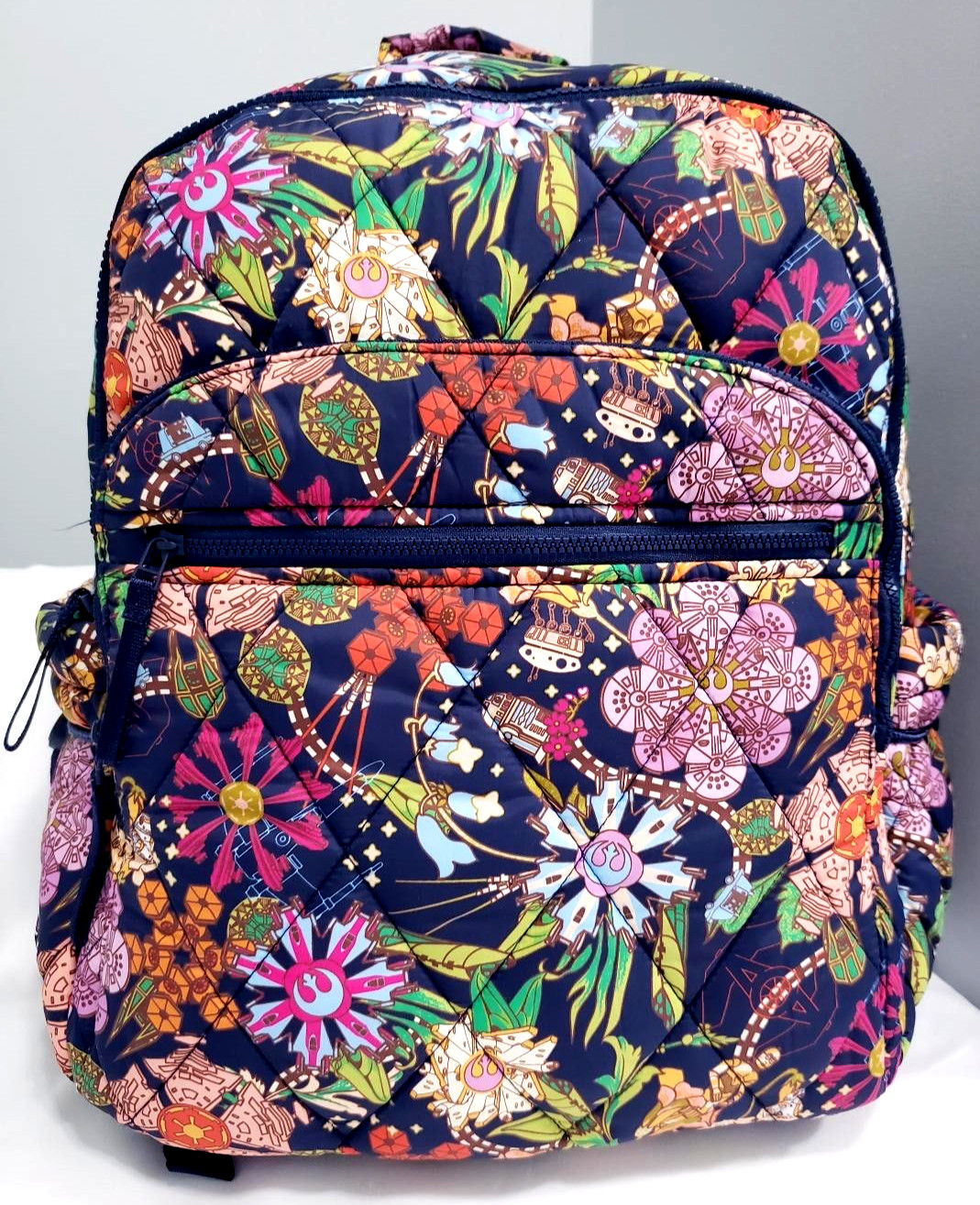 Vera Bradley Star Wars Power the Force Floral Bancroft Backpack Exact Print NWT