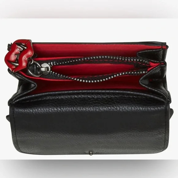 Betsey Johnson Kitsch Black Cat Bi-Fold Wallet NWT