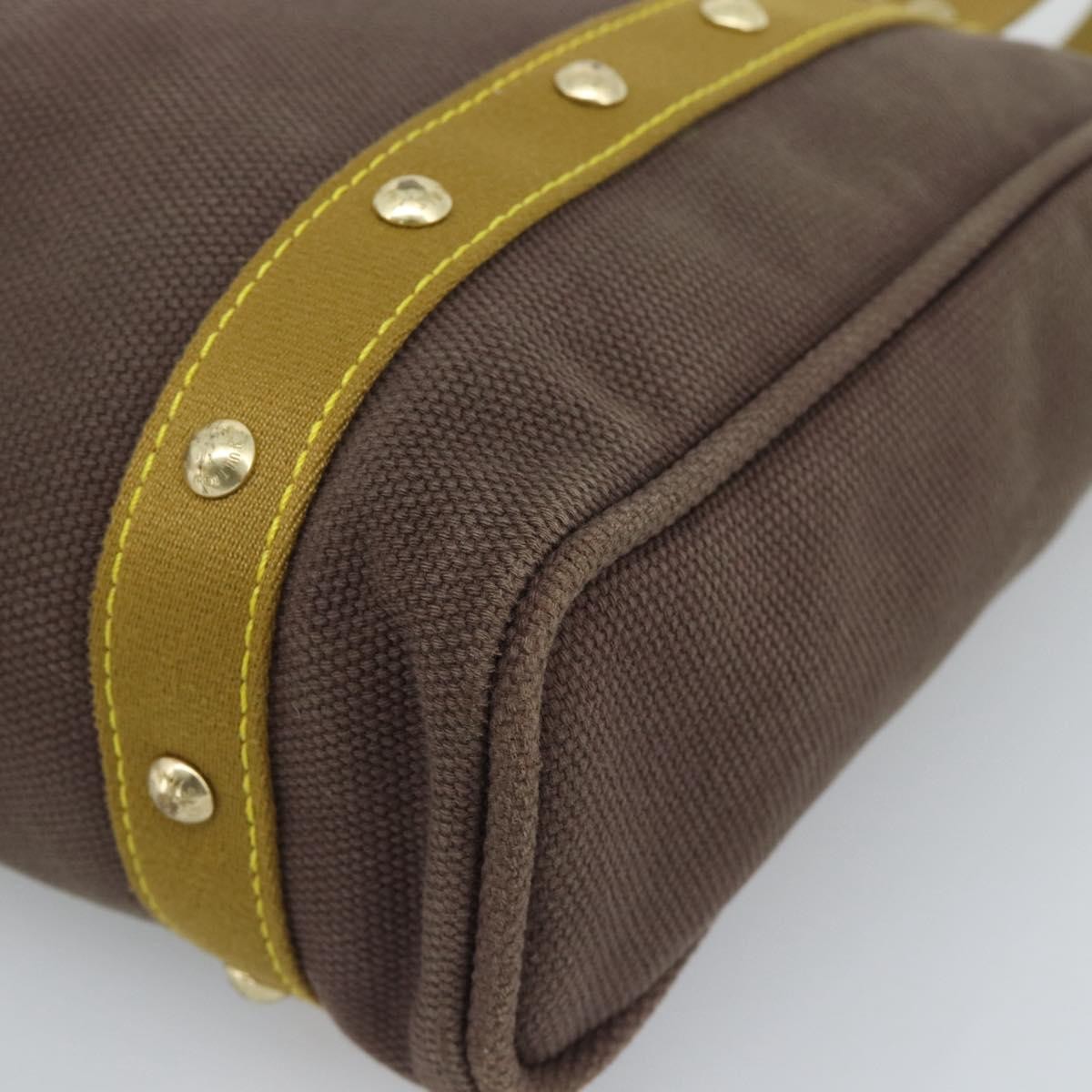 LOUIS VUITTON Antigua Cabas MM Tote Bag Brown M40086 LV Auth ka5089