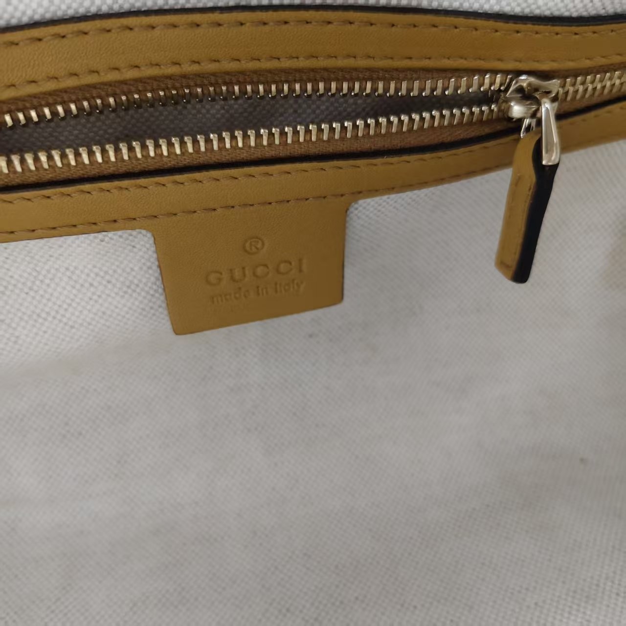 Gucci Joy Boston Bag Microguccissima Leather Auth