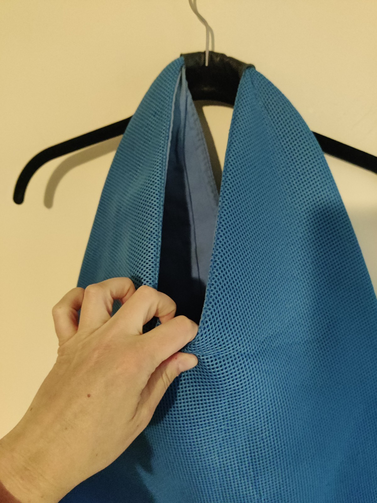 MM6 Maison Margiela Classic Mesh Blue Bag Japanese Design