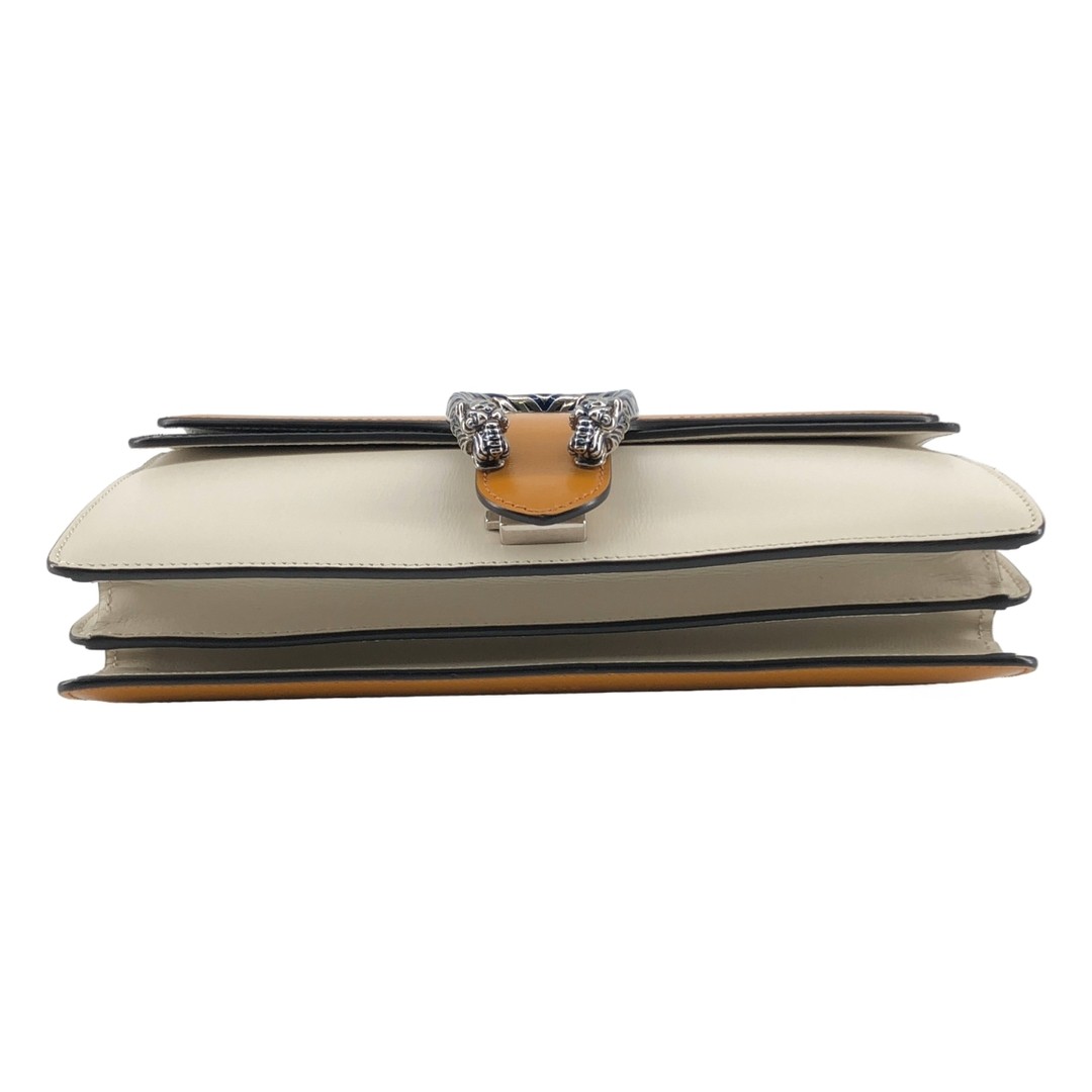 Gucci Dionysus Tricolor Chain Shoulder Bag Yellow/White Size: W:11 × H:6.7 in.