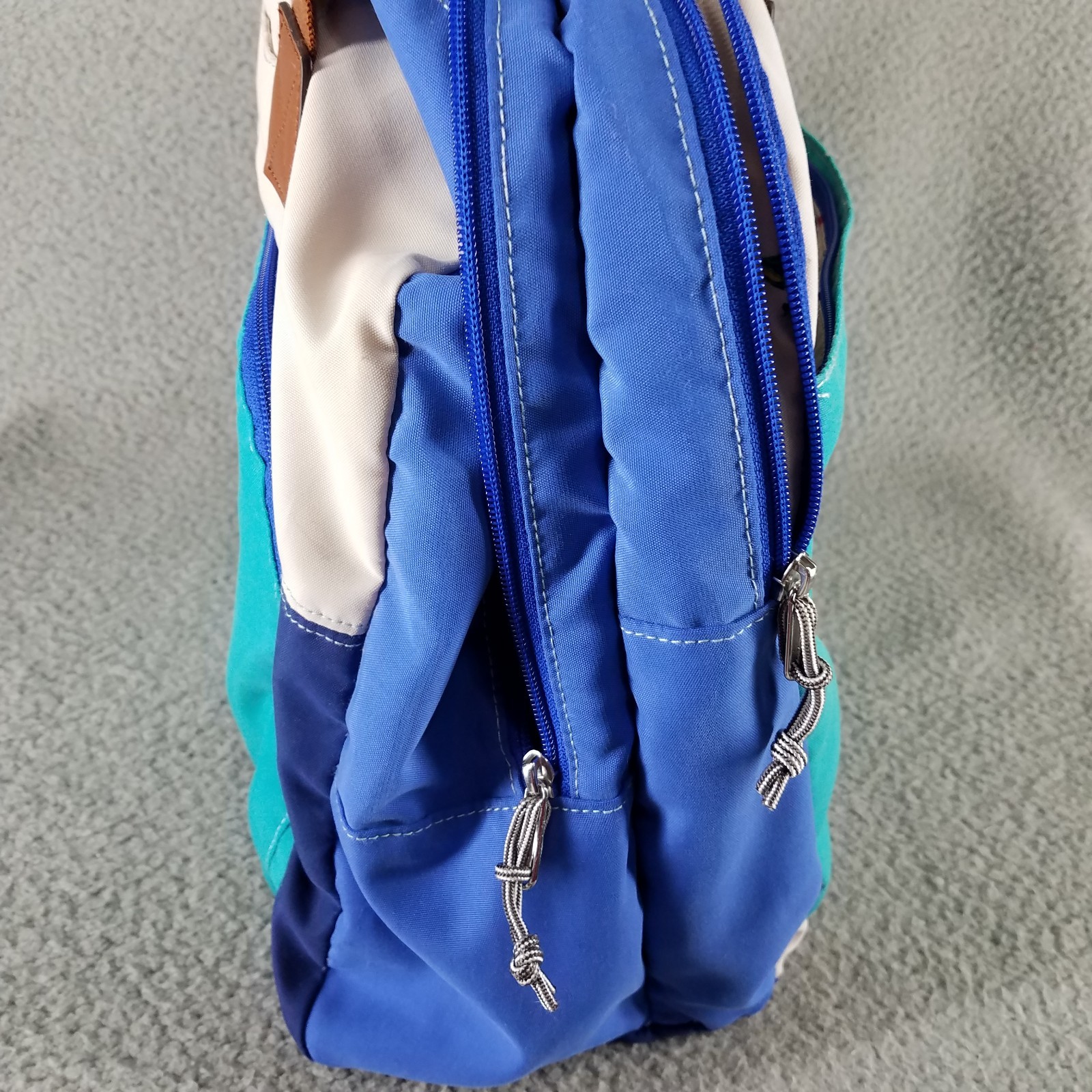 Vera Bradley Go Anywhere Carry On Bag Travel Laptop Pocket Weekender Blue Birds