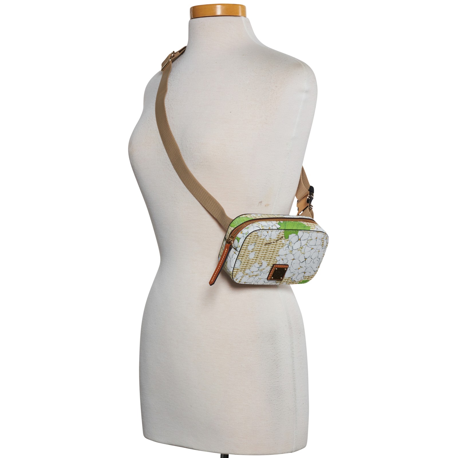 Dooney & Bourke Hydrangea Basketweave Belt Bag