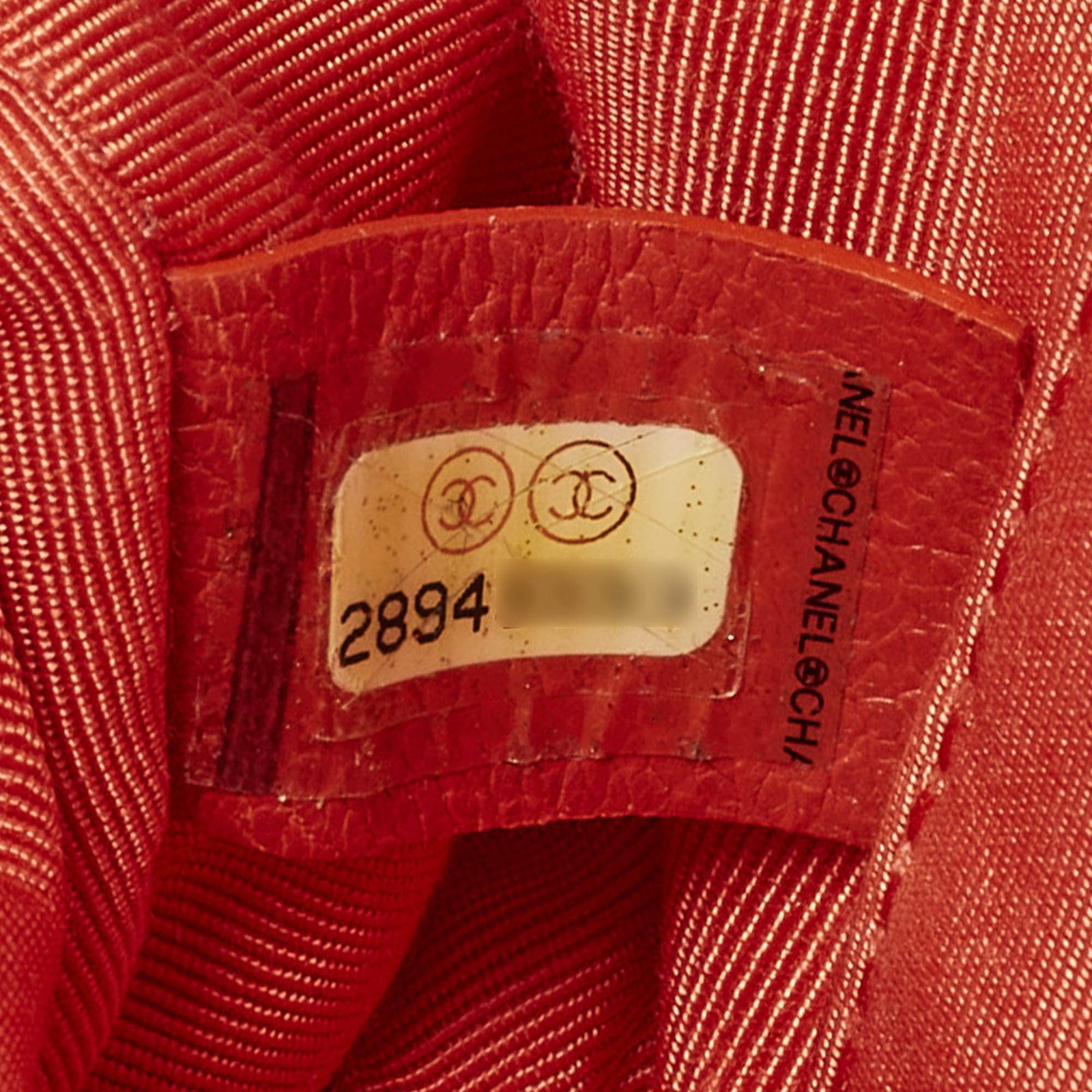 Chanel 19 Orange Quilted Leather Belt Bag