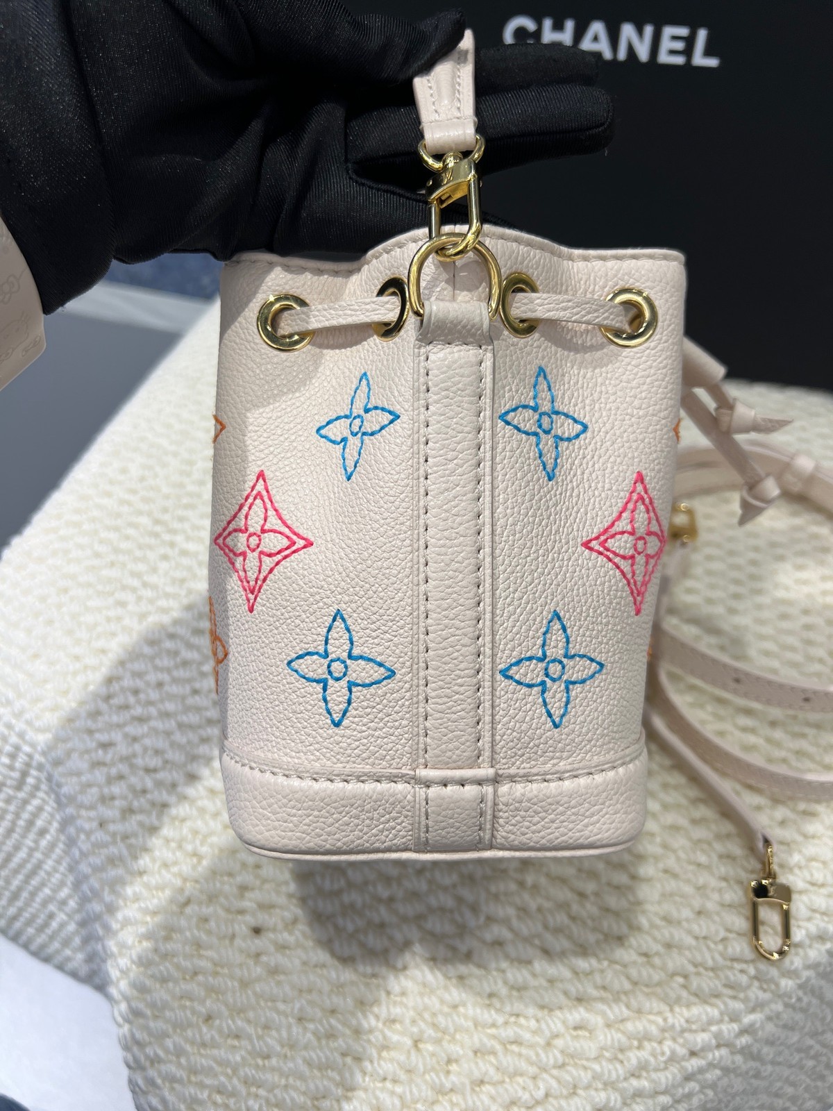 Louis Vuitton Nano Noé Bucket Bag Monogram Colorful Shoulder Bag [Duties Paid]