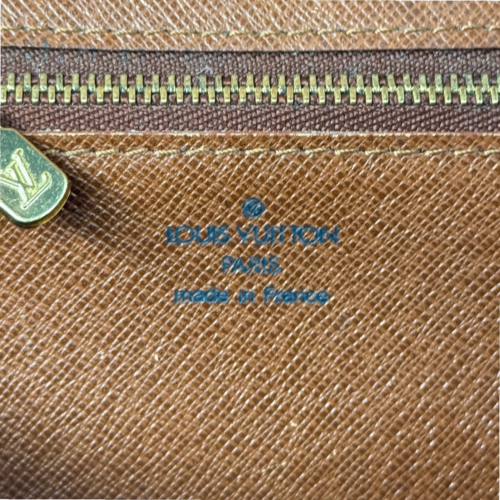 LOUIS VUITTON Bordeaux Brown Monogram Canvas 2WAY Flap Shoulder Bag v M51797